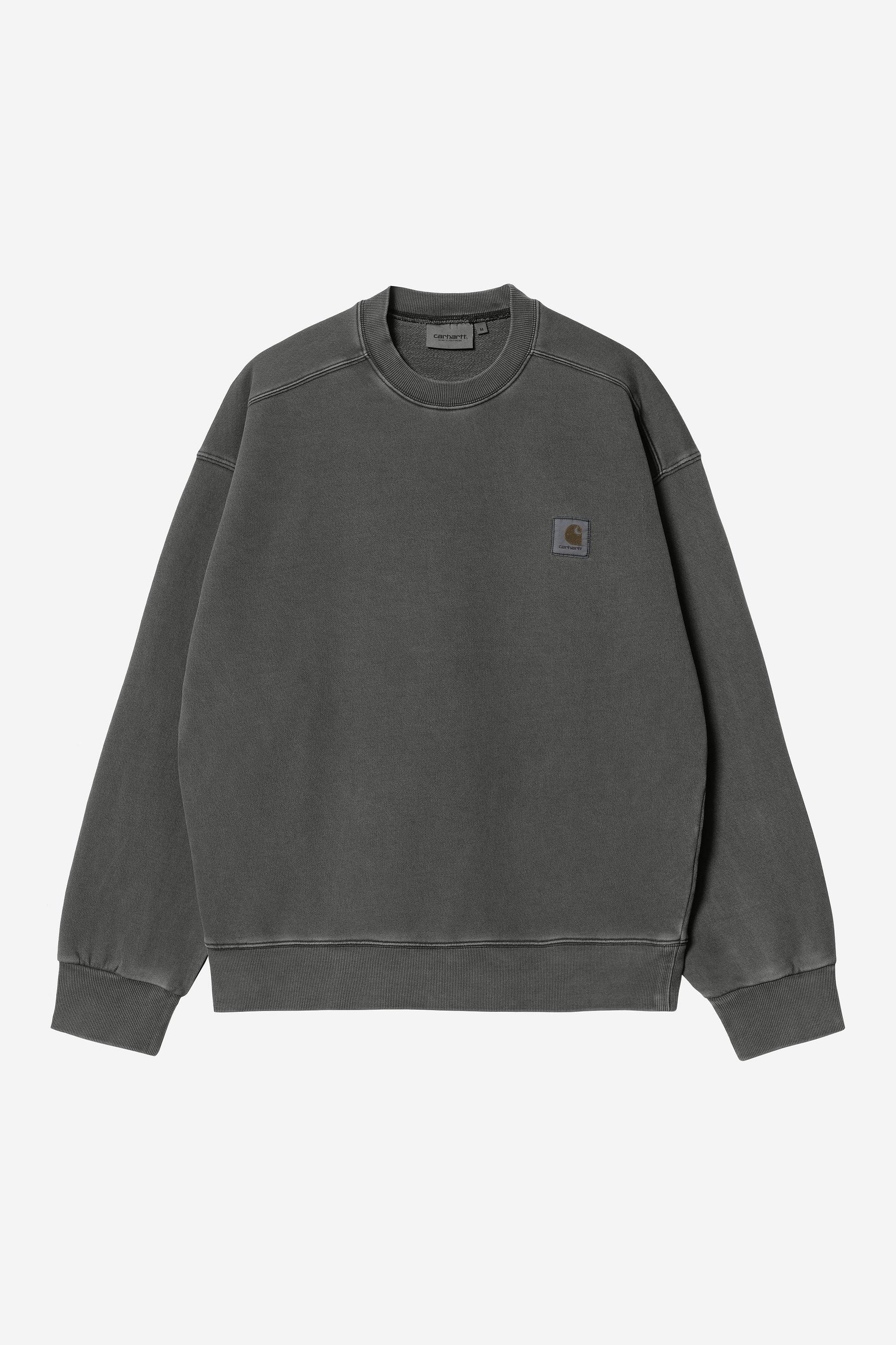 Nelson Sweatshirt Black (Garment Dyed)