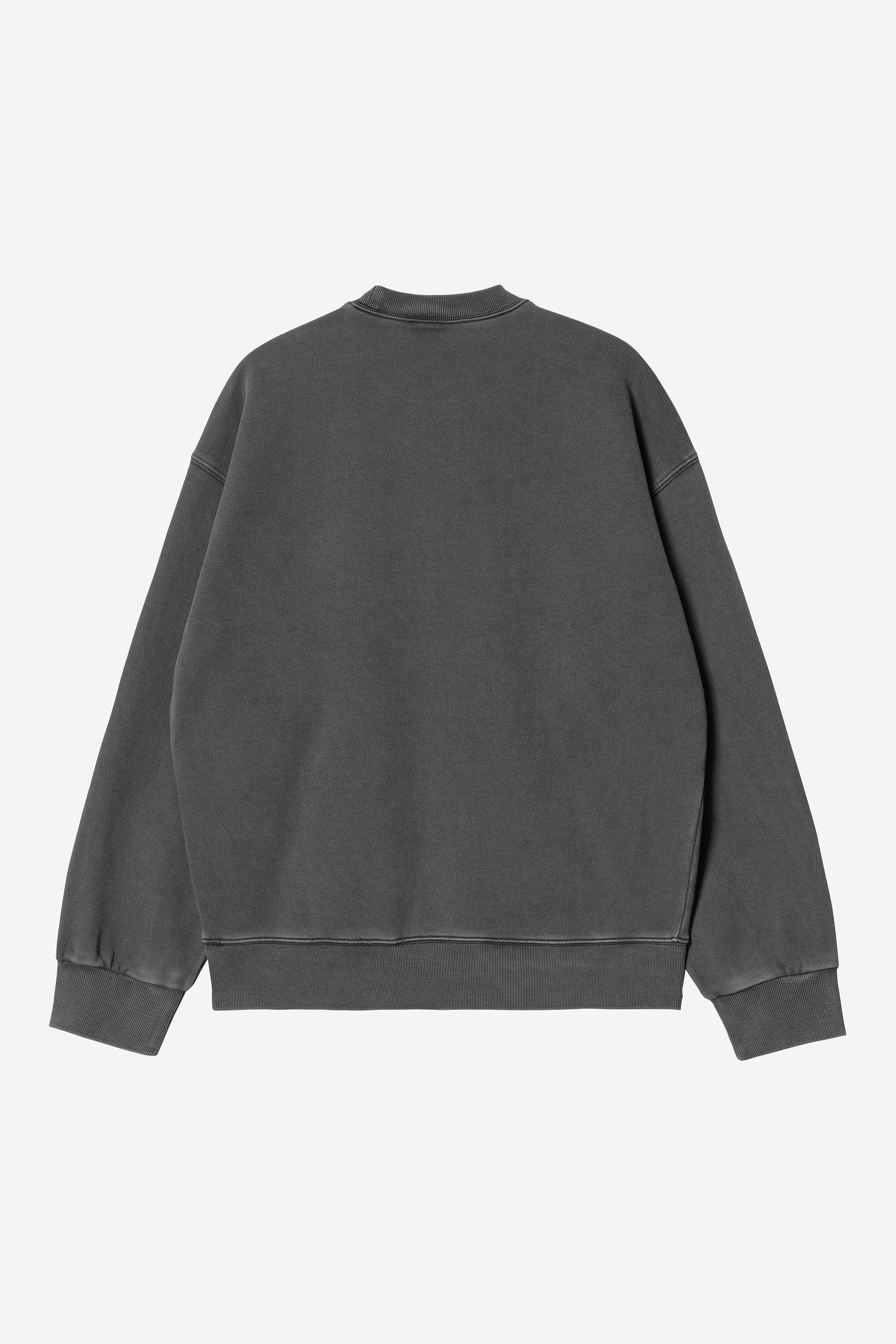 Nelson Sweatshirt Black (Garment Dyed)