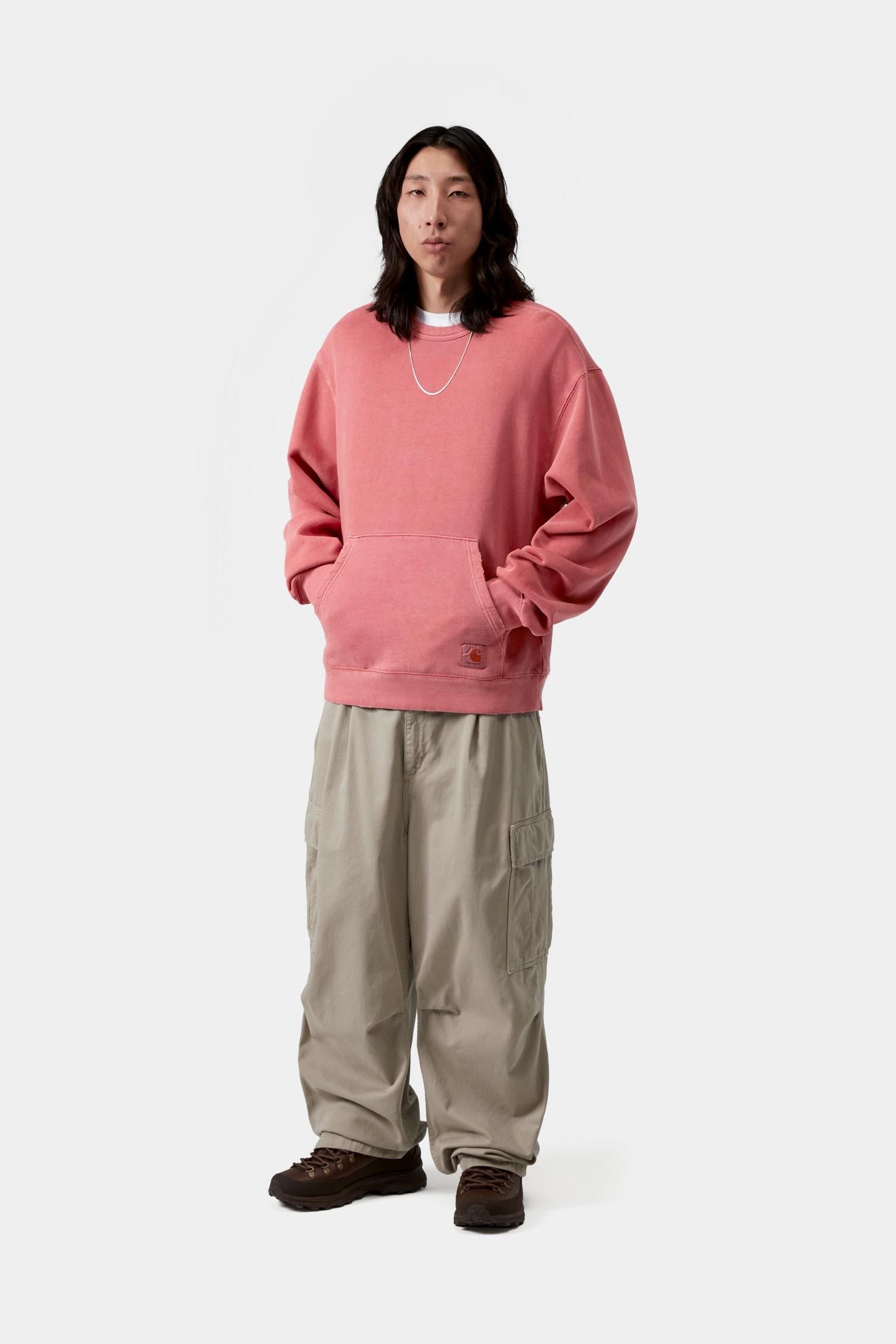 Torion Sweatshirt Marsala (Grind Wash)