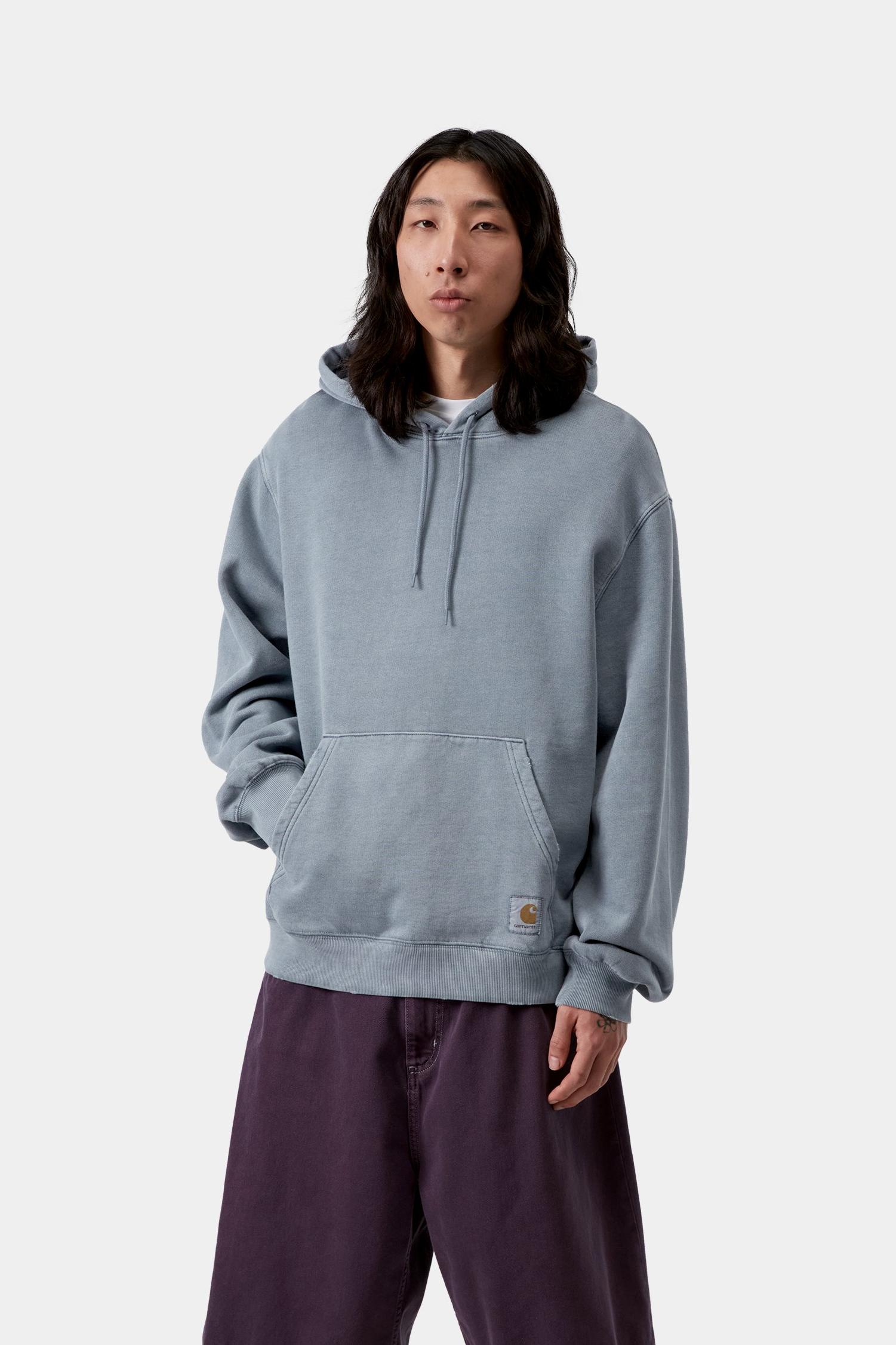Hooded Torion Sweatshirt Office Blue (Grind Wash)