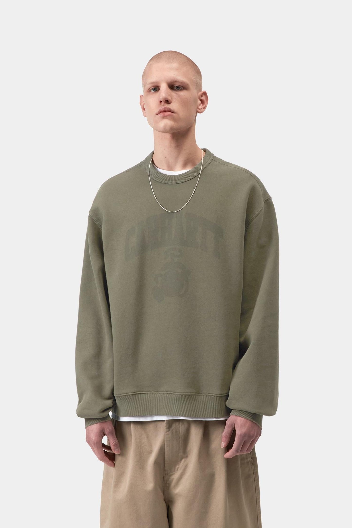 Faded Pond Corps Sweatshirt Cypress (Heavy Stone Wash)