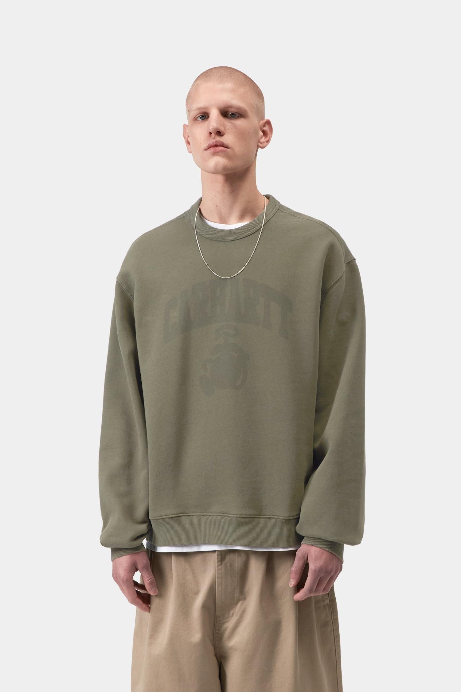 Faded Pond Corps Sweatshirt Cypress (Heavy Stone Wash)