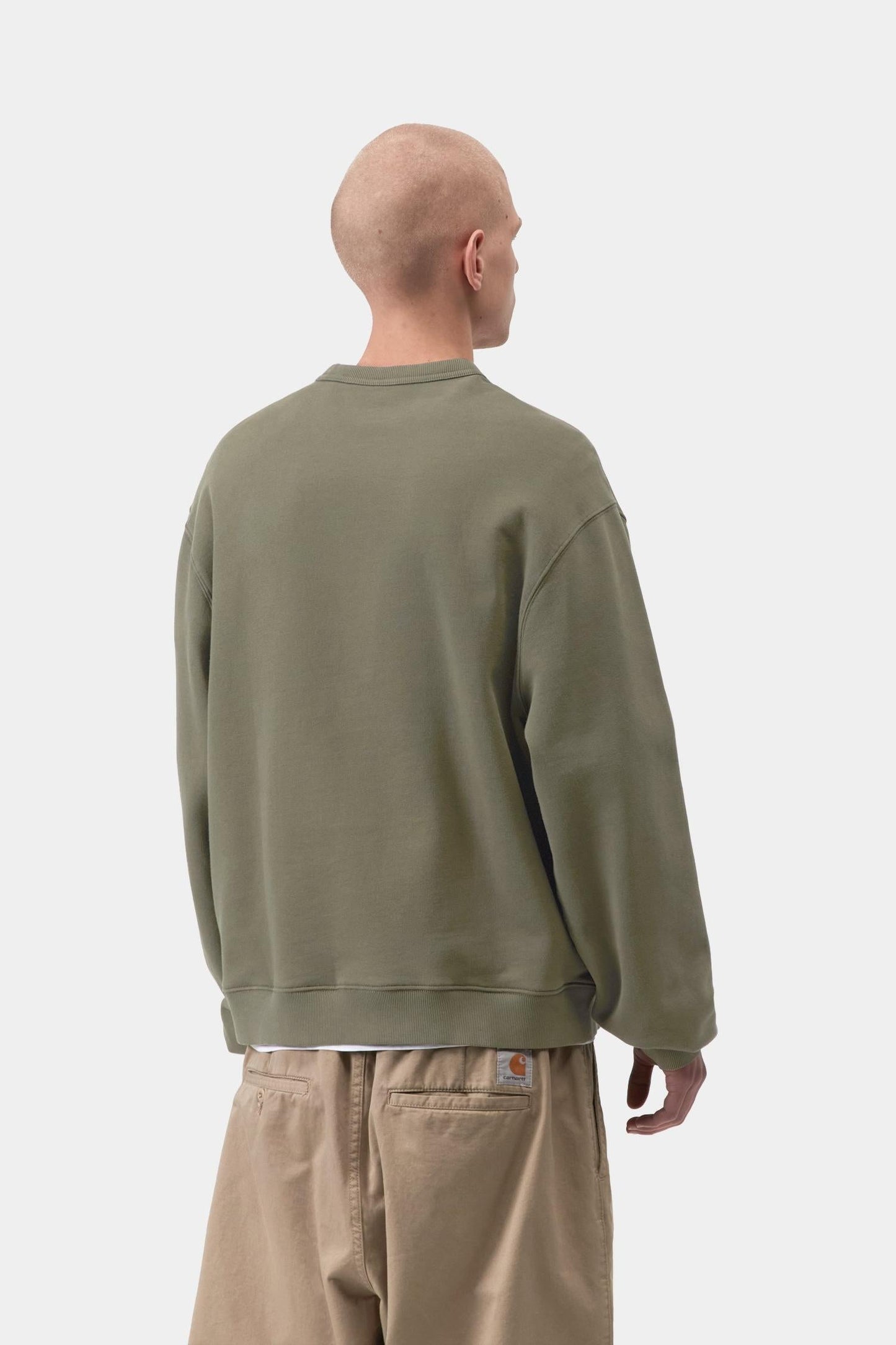 Faded Pond Corps Sweatshirt Cypress (Heavy Stone Wash)