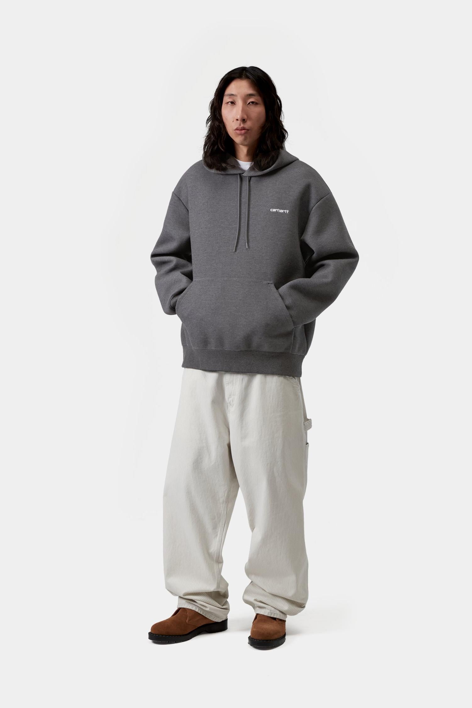 Hooded Alda Sweatshirt Black / White
