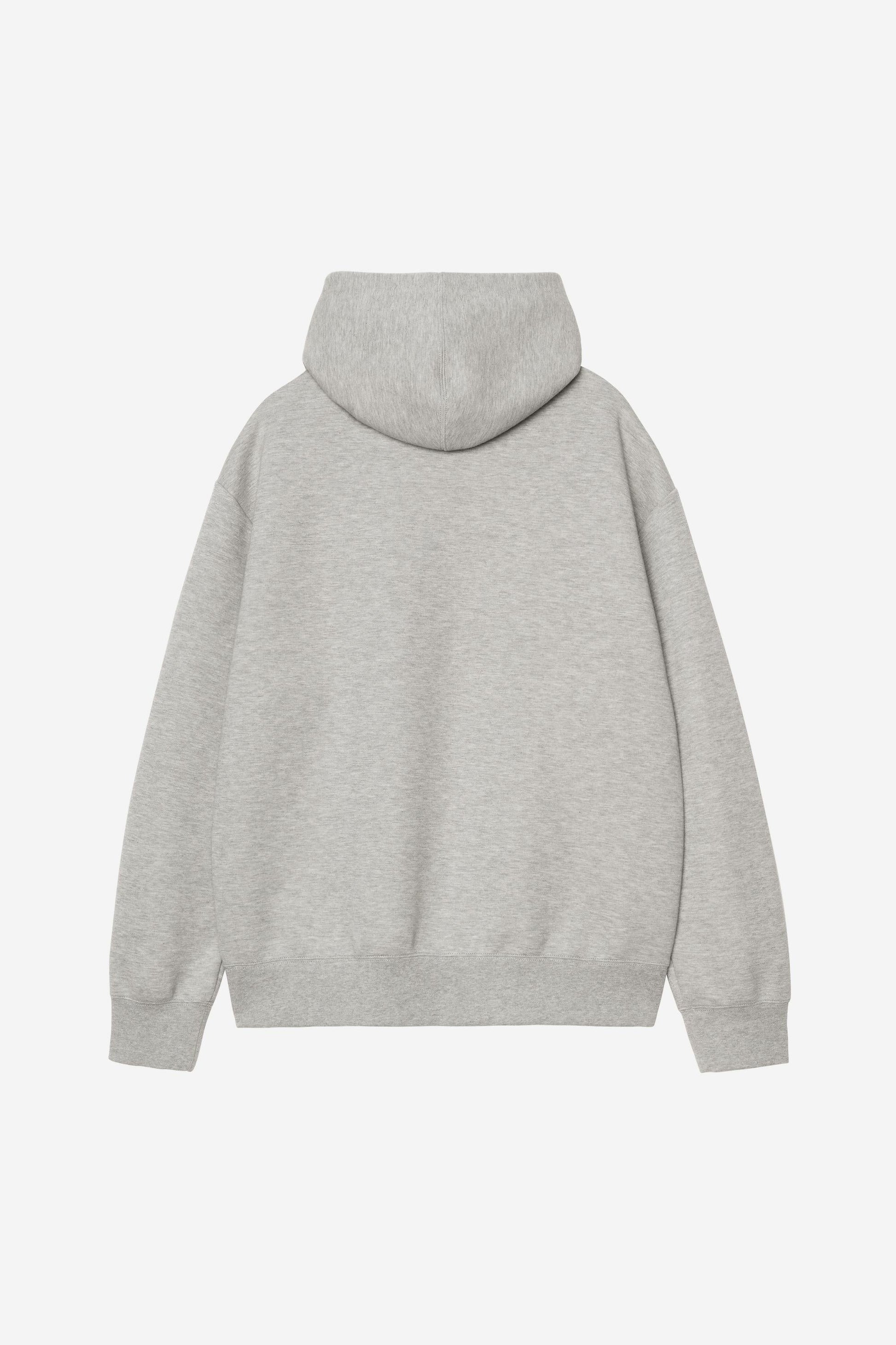 Hooded Alda Sweatshirt Grey Heather / White