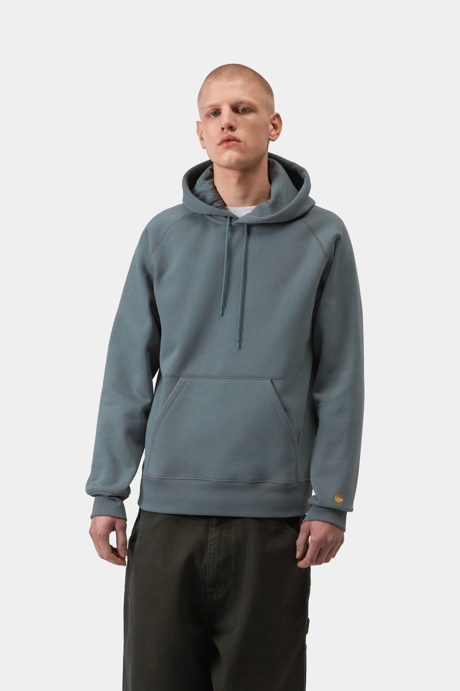 Hooded Chase Sweatshirt Cozy Blue