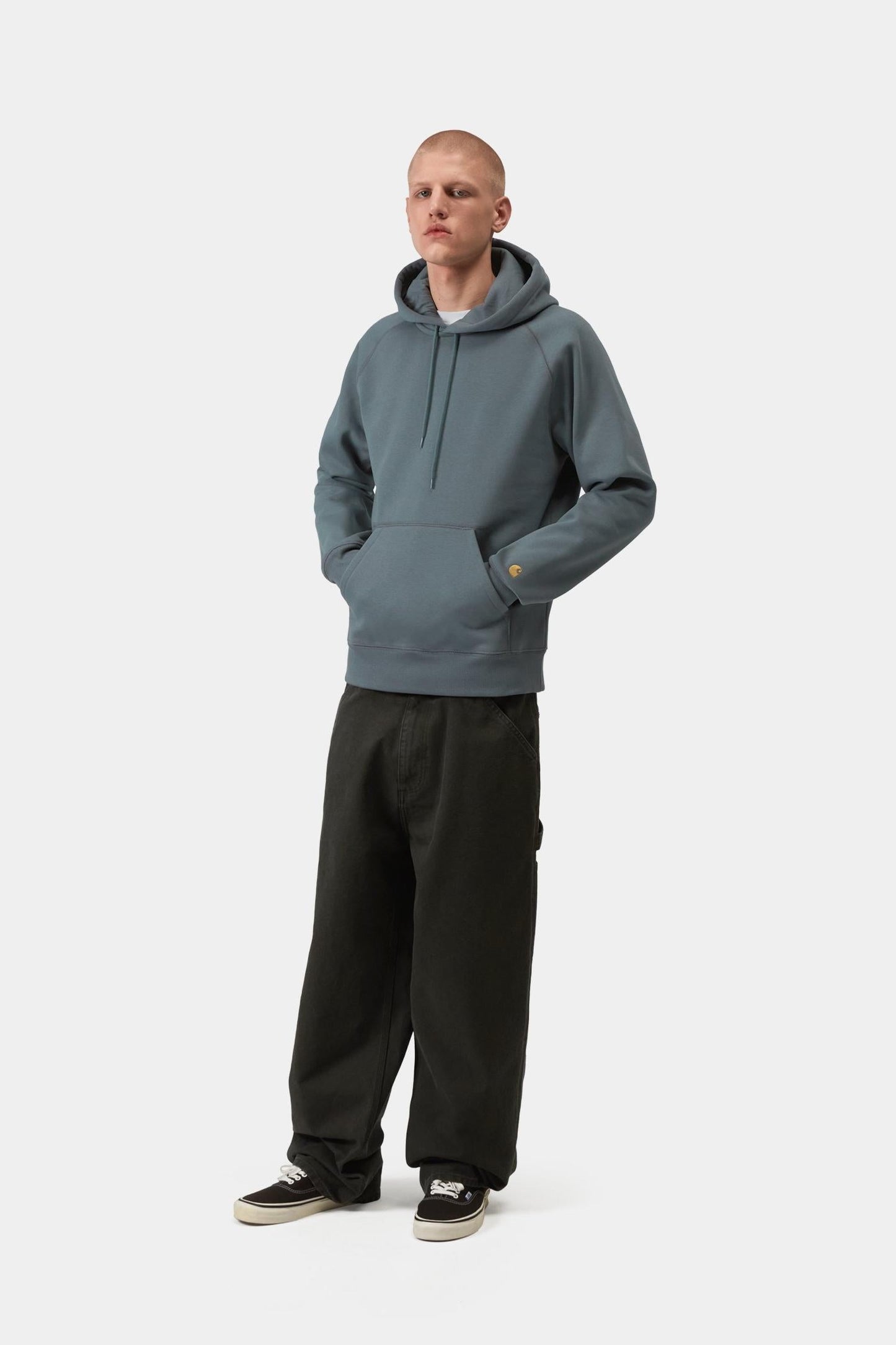 Hooded Chase Sweatshirt Cozy Blue