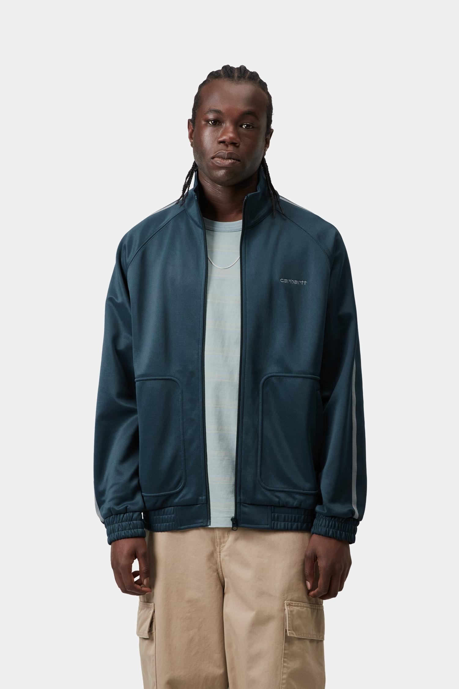 Bolar Sweat Jacket Blue River / Mirror
