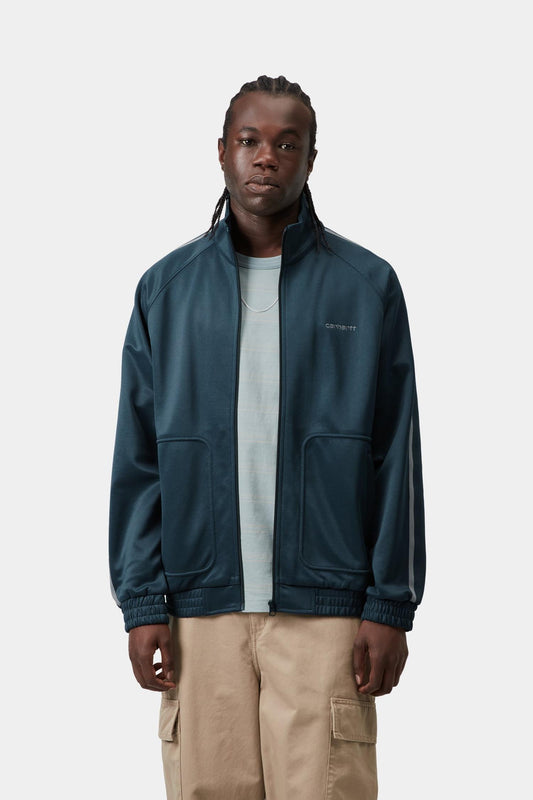Bolar Sweat Jacket Blue River / Mirror