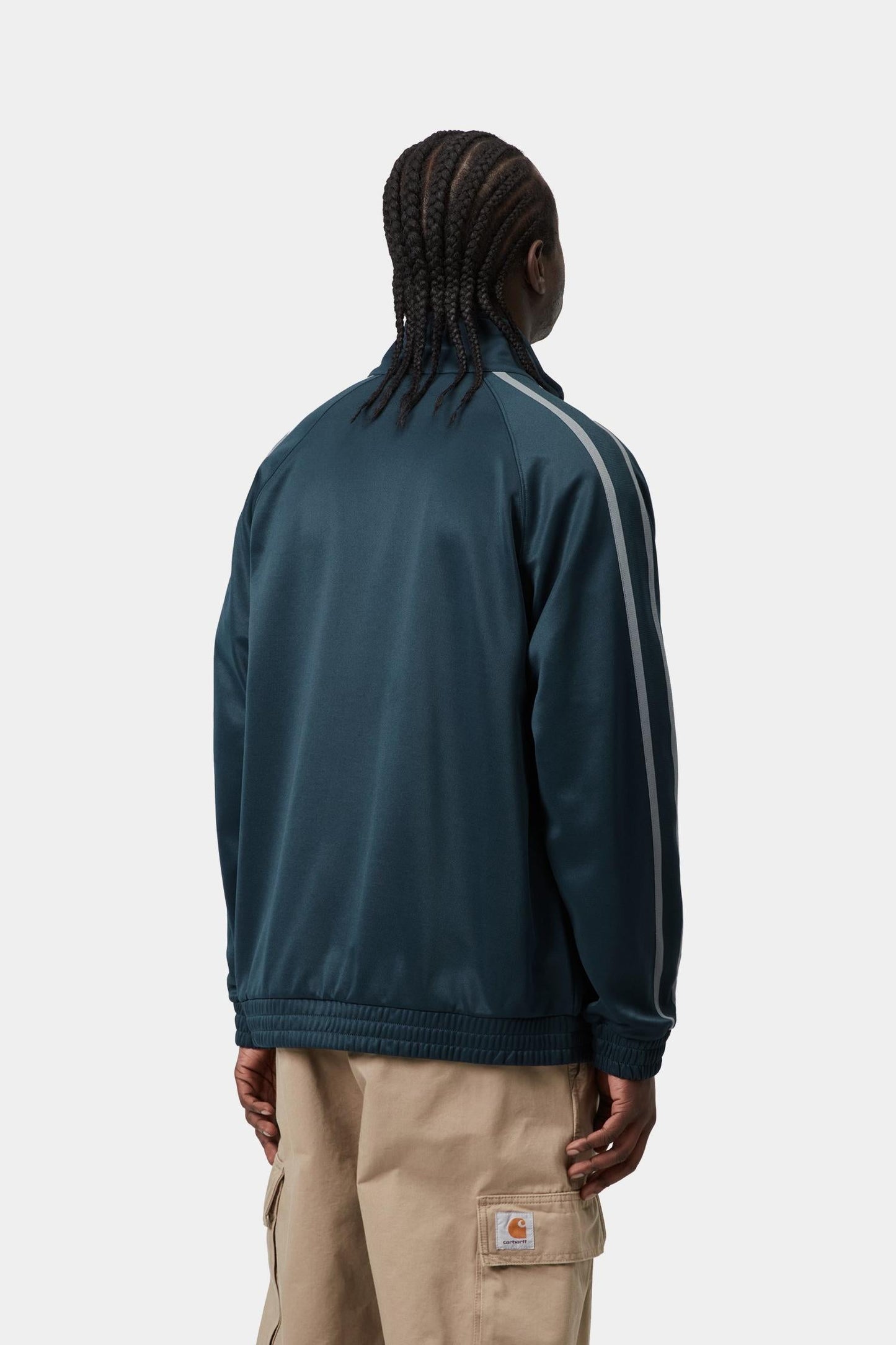 Bolar Sweat Jacket Blue River / Mirror