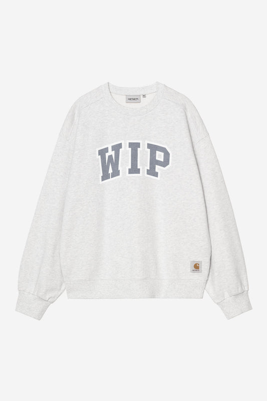 WIP III Sweatshirt Ash Heather (Heavy Stone Wash)