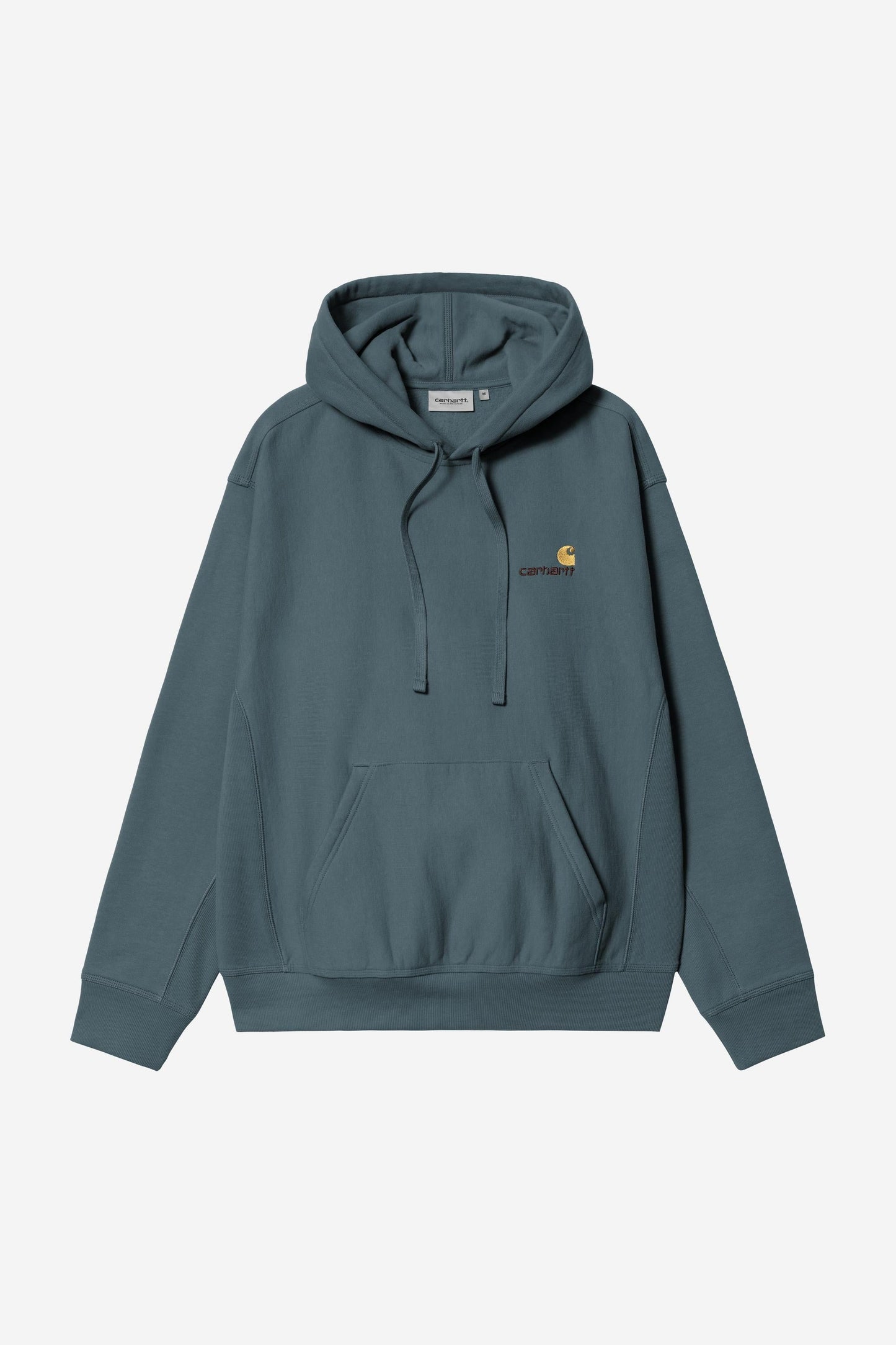 Hooded American Script Sweatshirt Office Blue