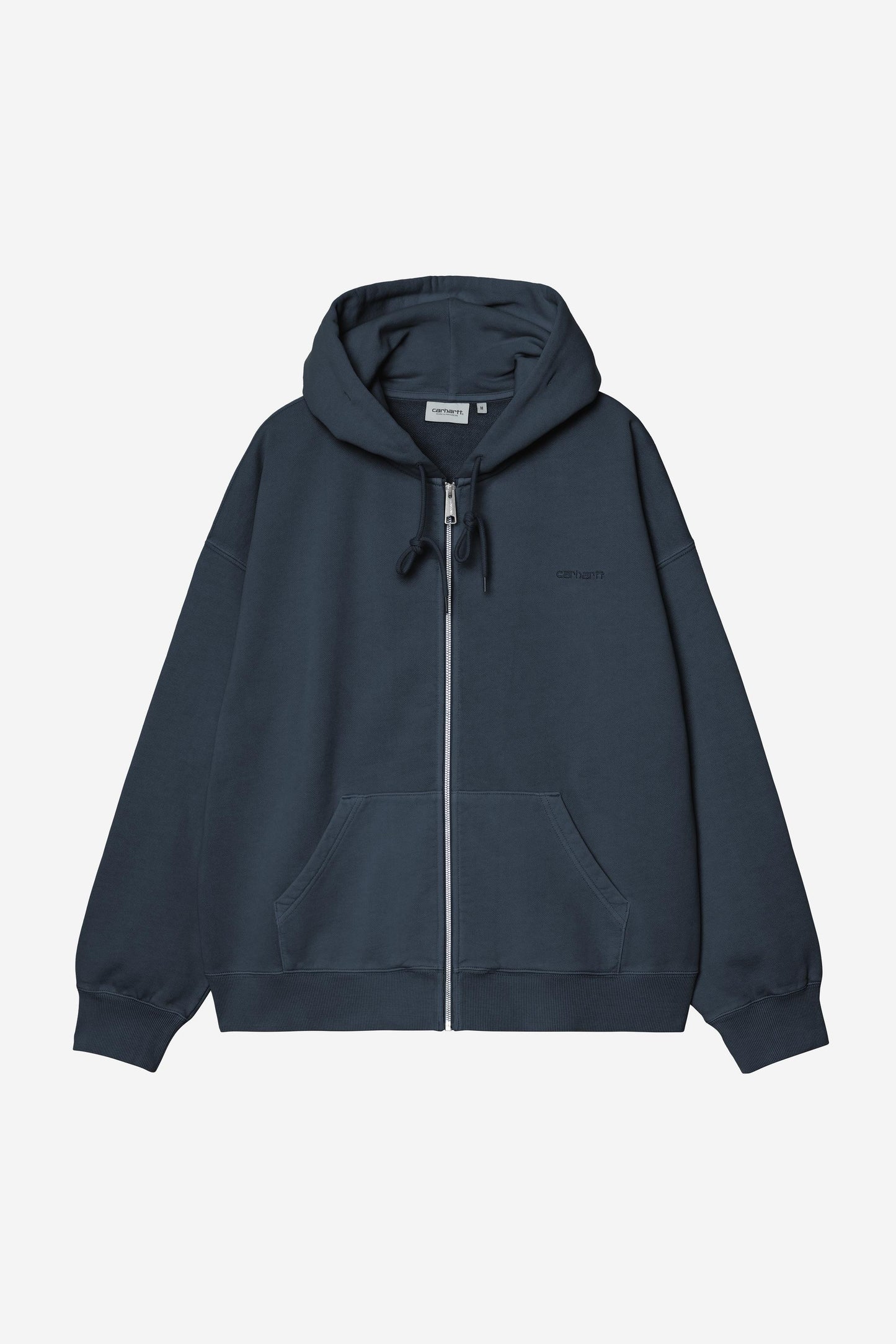 Hooded Benton Sweat Jacket Carbon (Garment Dyed)
