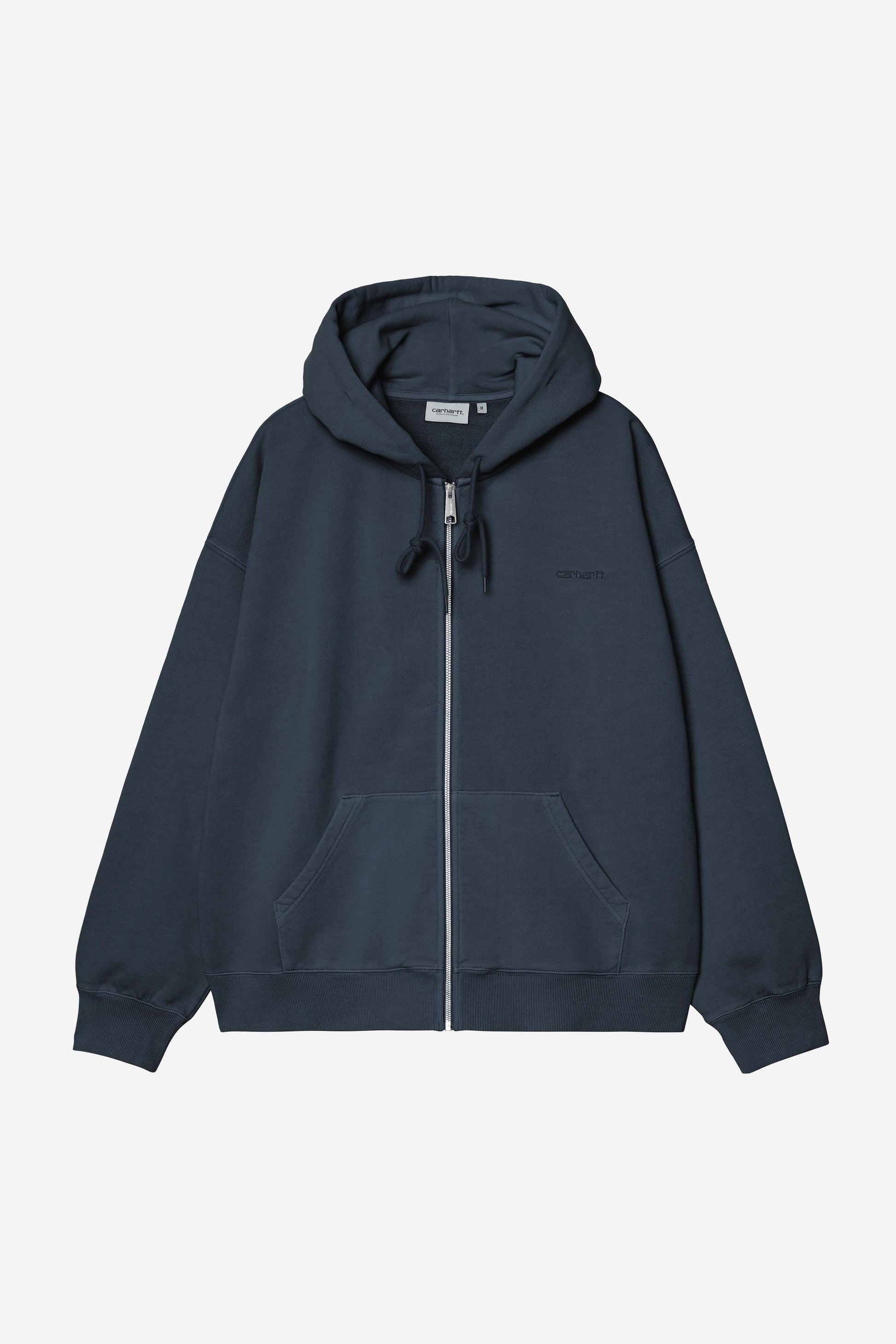 Hooded Benton Sweat Jacket Carbon (Garment Dyed)