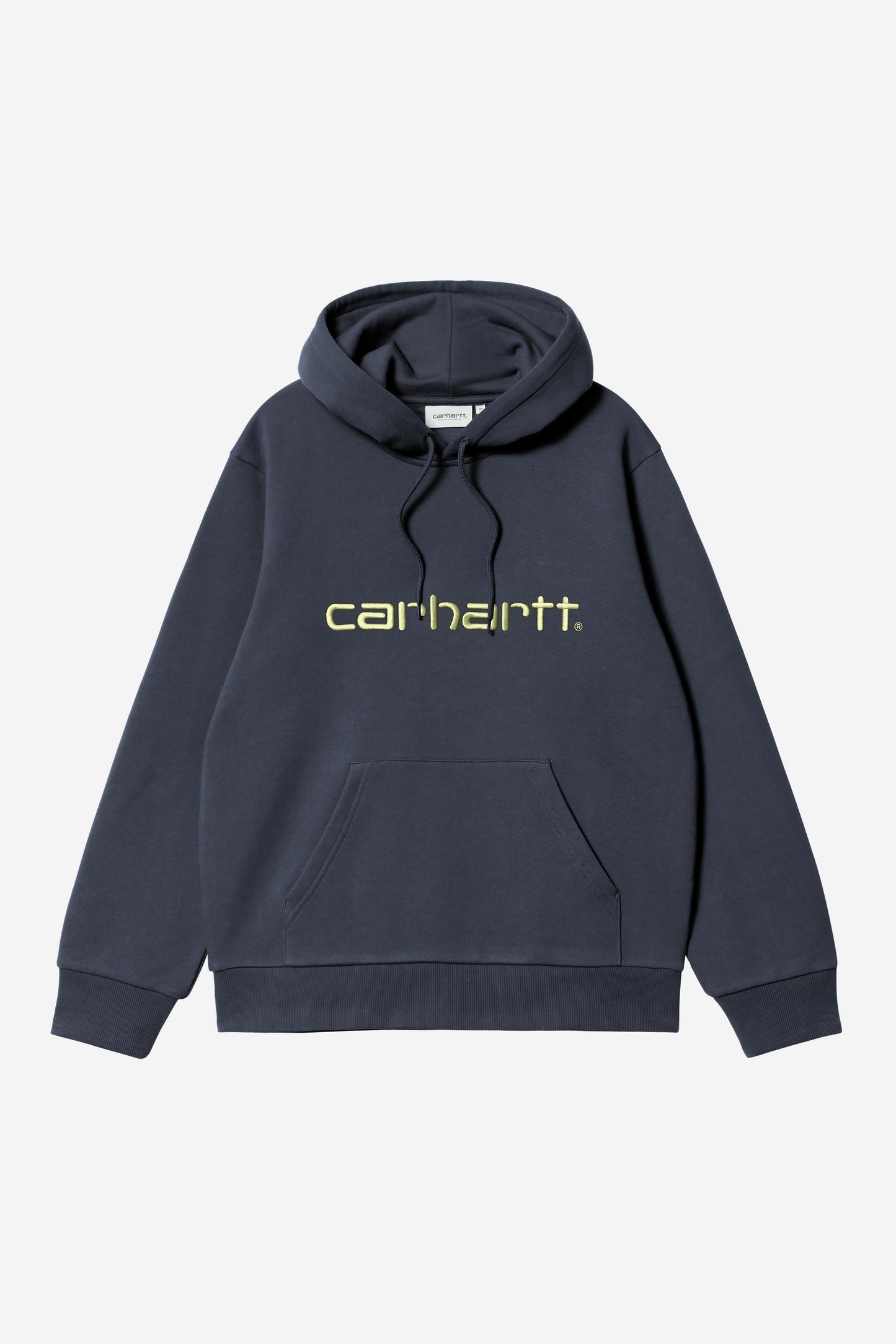 Hooded Carhartt Sweatshirt Deep Night / Gentle Green
