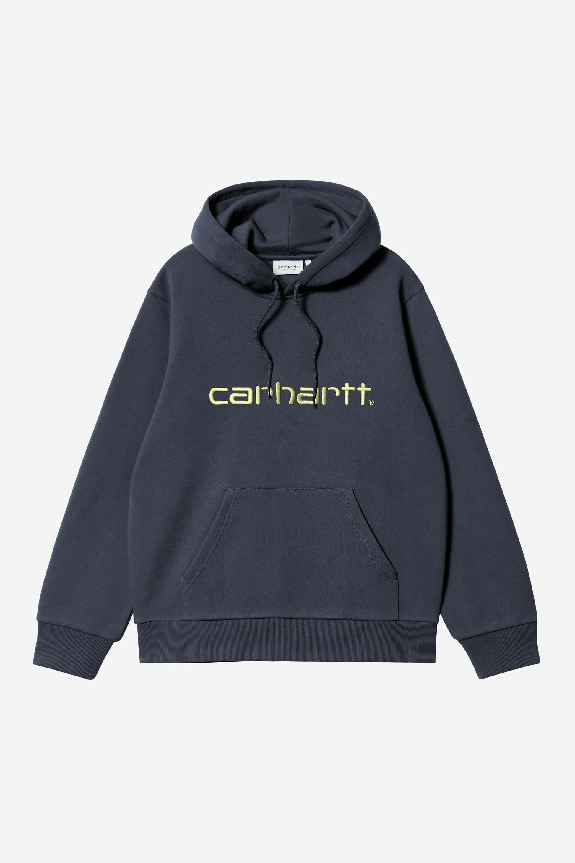 Hooded Carhartt Sweatshirt Deep Night / Gentle Green