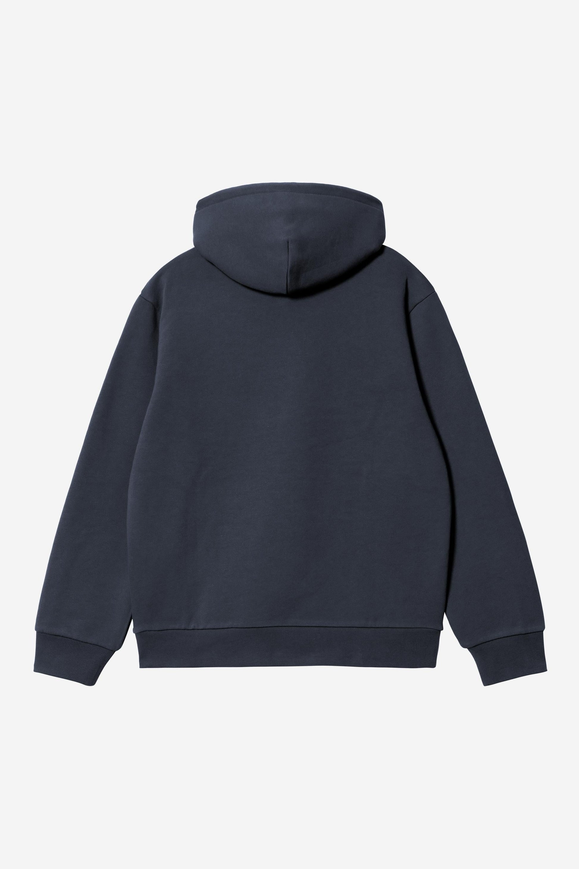 Hooded Carhartt Sweatshirt Deep Night / Gentle Green
