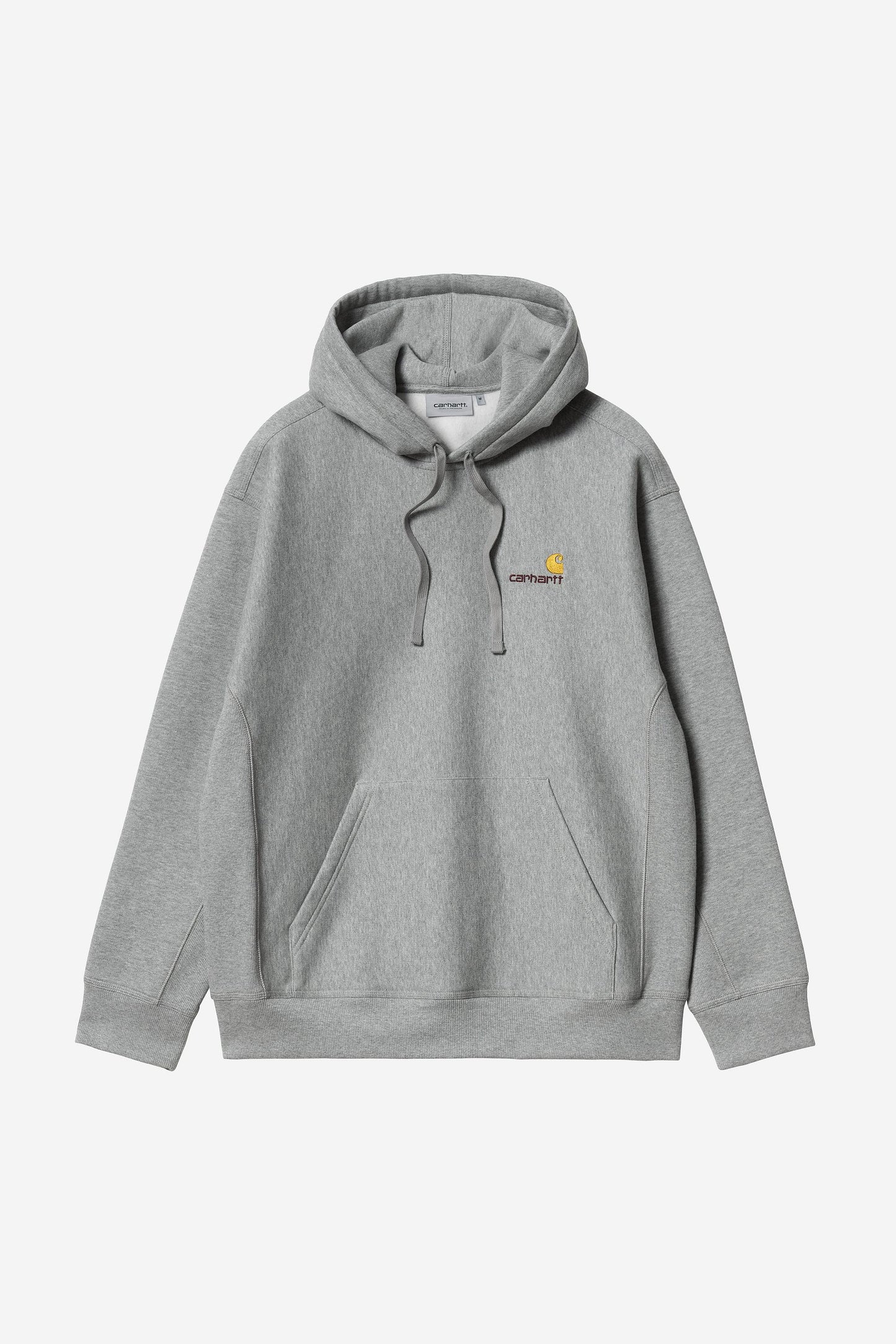 Hooded American Script Sweatshirt Grey Heather
