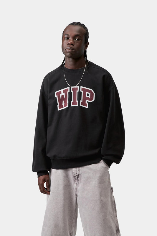 WIP III Sweatshirt Black (Heavy Stone Wash)