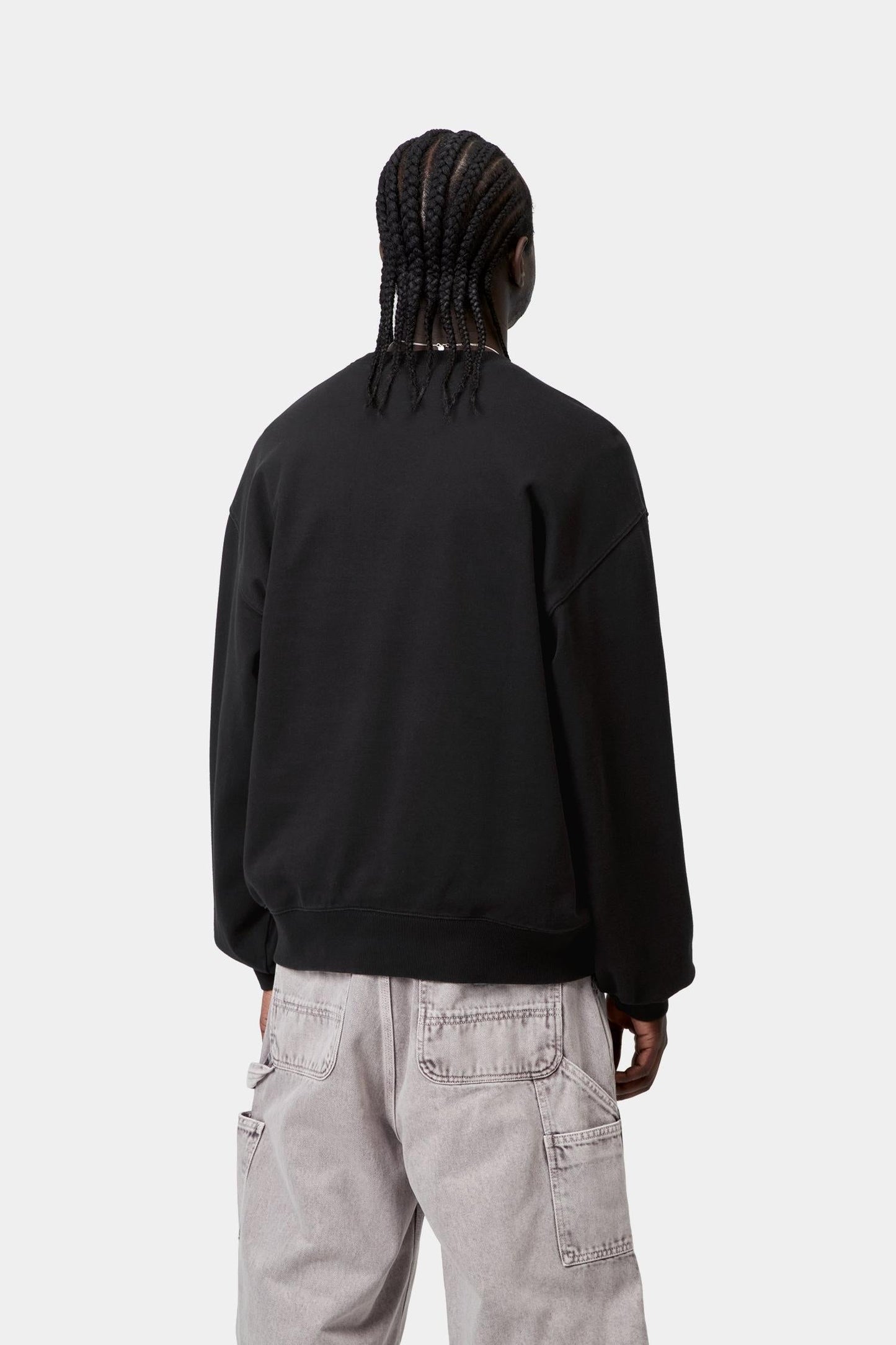 WIP III Sweatshirt Black (Heavy Stone Wash)