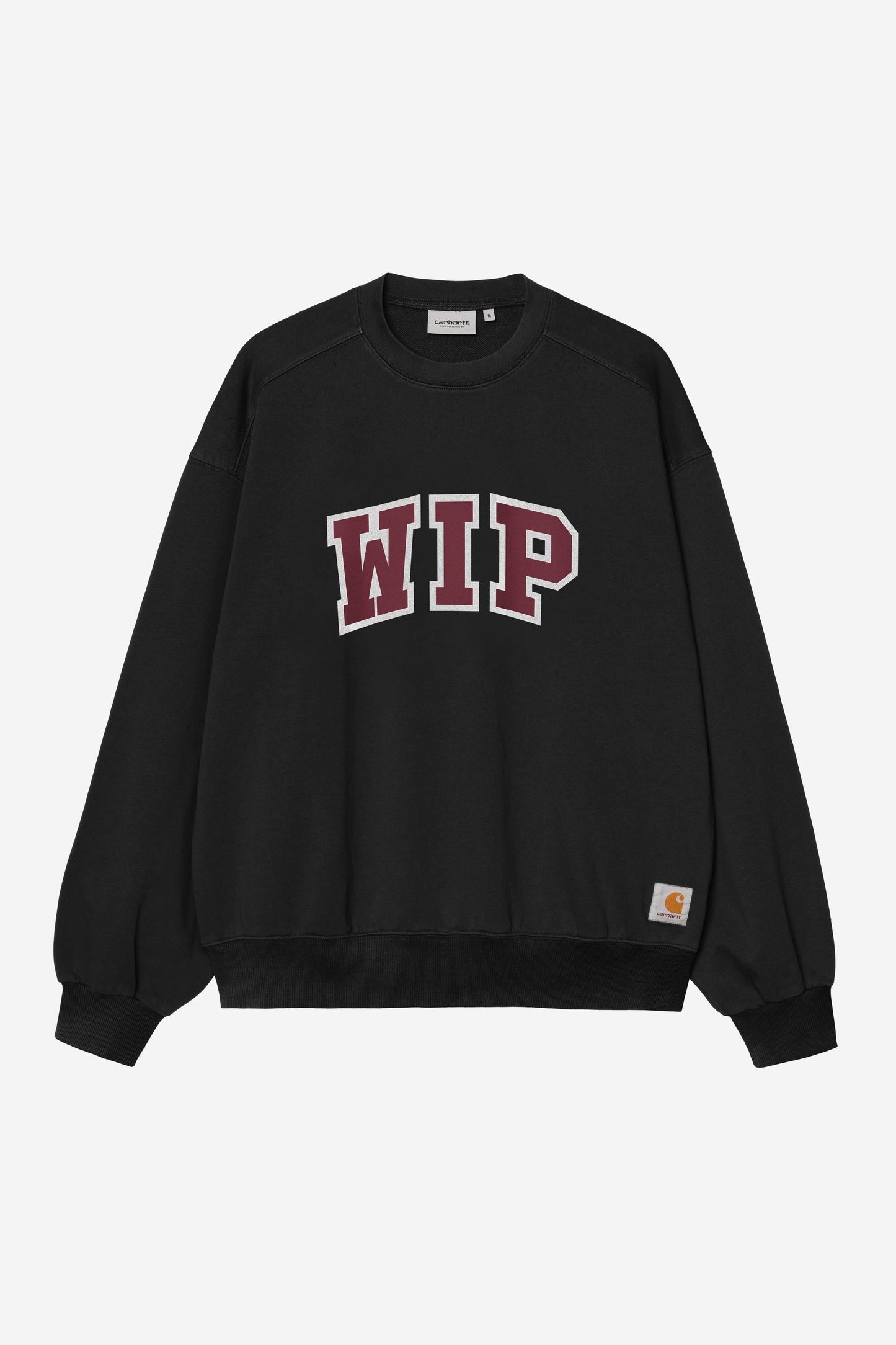 WIP III Sweatshirt Black (Heavy Stone Wash)