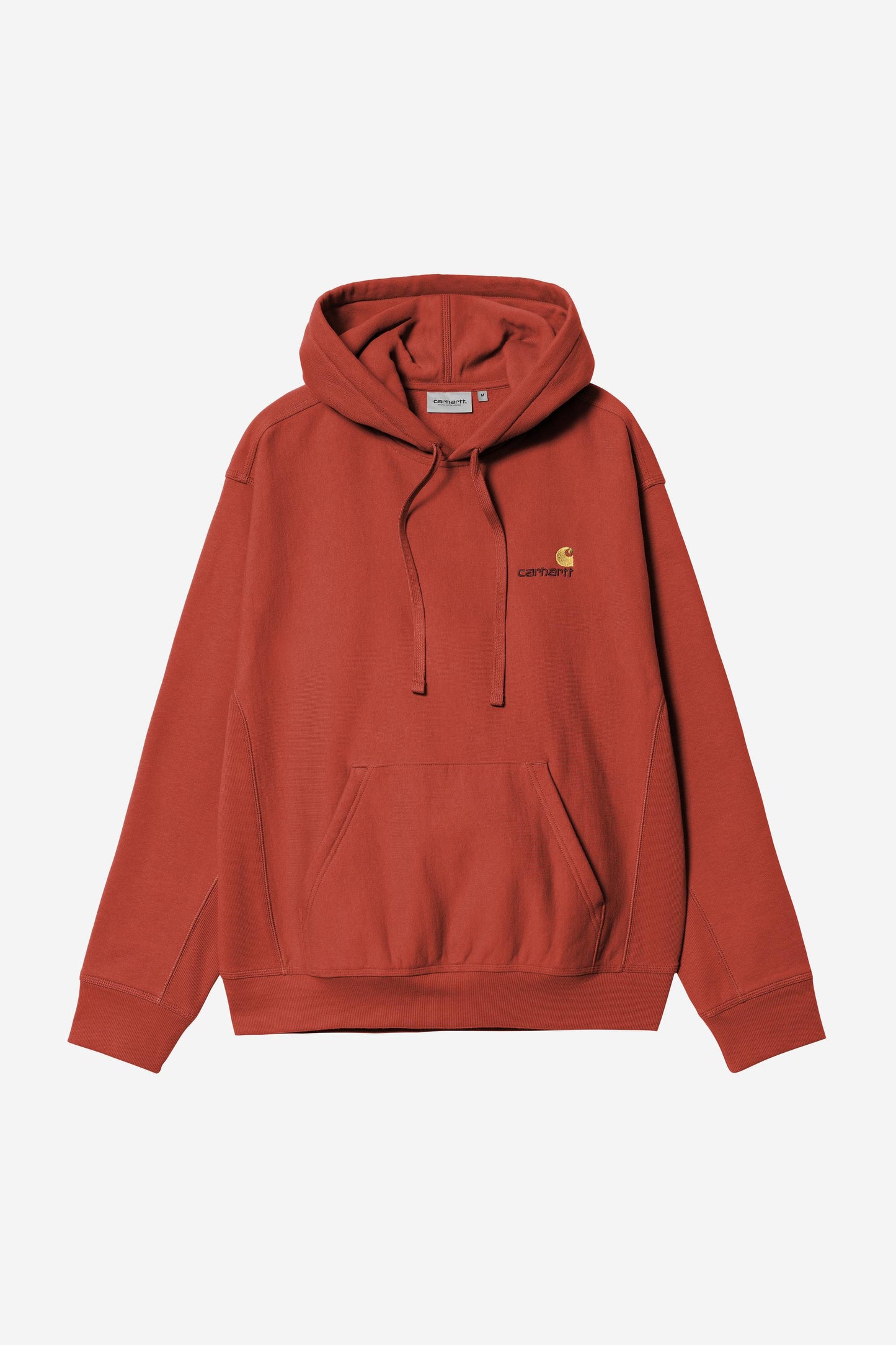 Hooded American Script Sweatshirt Oxide Red
