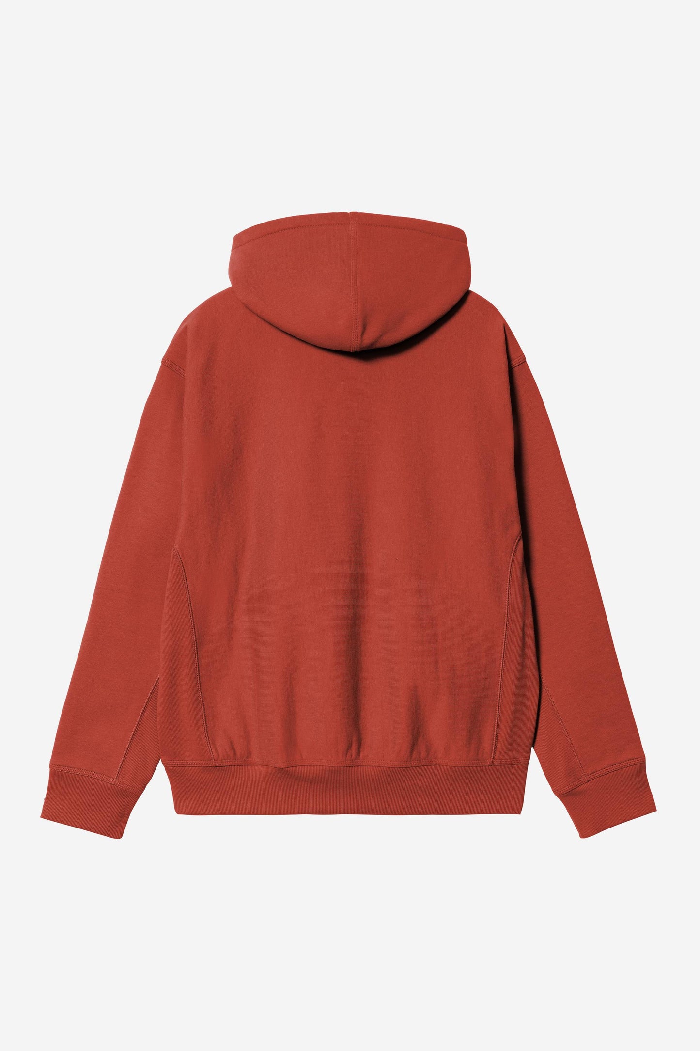 Hooded American Script Sweatshirt Oxide Red
