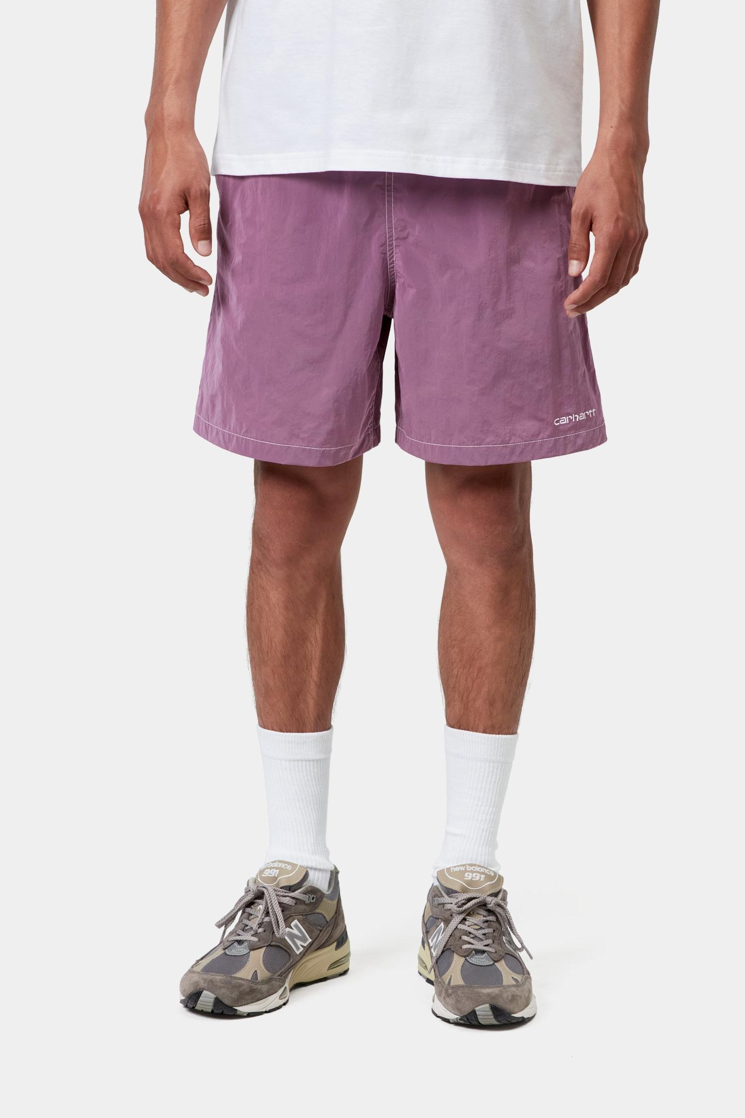 Canby Swim Trunks Gentle Purple / White