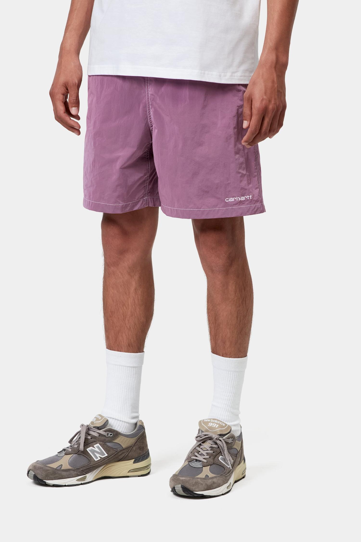 Canby Swim Trunks Gentle Purple / White