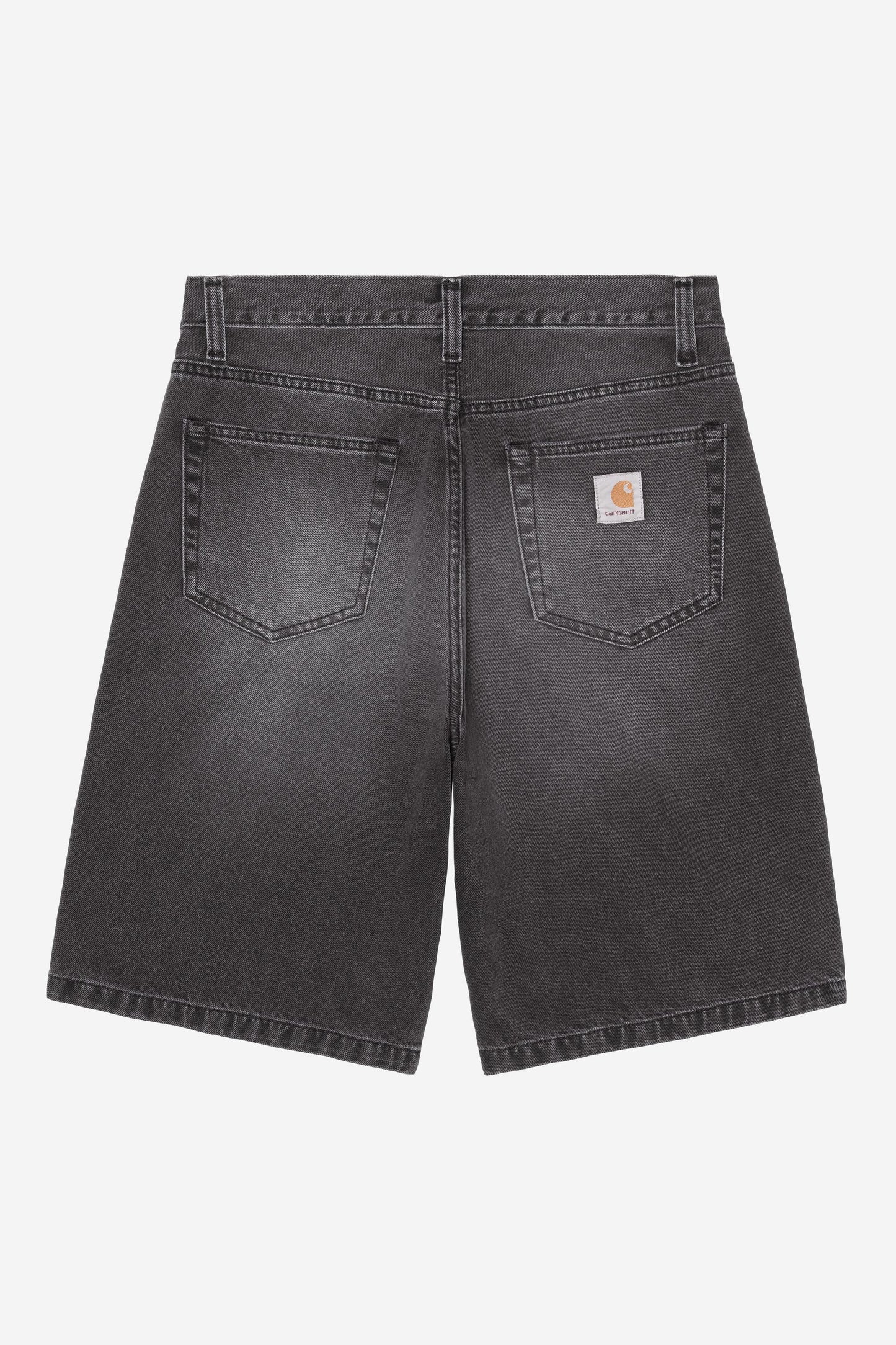 Landon Short Black (Worn Bleached)