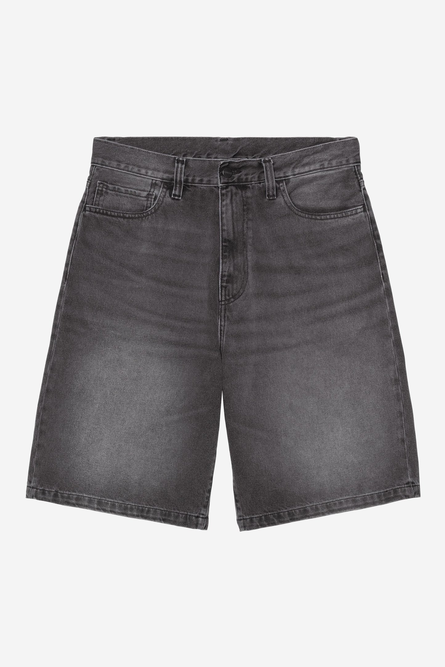 Landon Short Black (Worn Bleached)