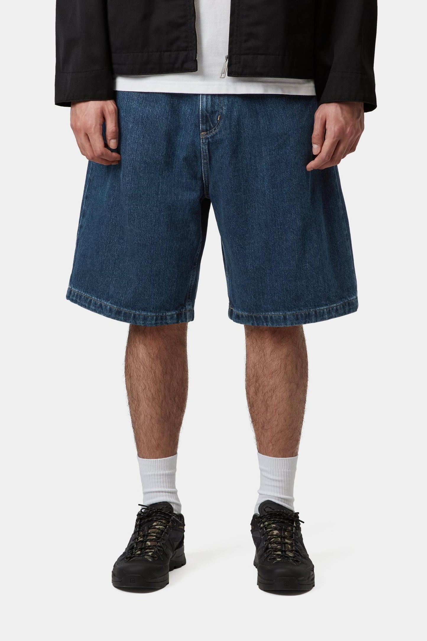 Brandon Short Blue (Stone Washed)