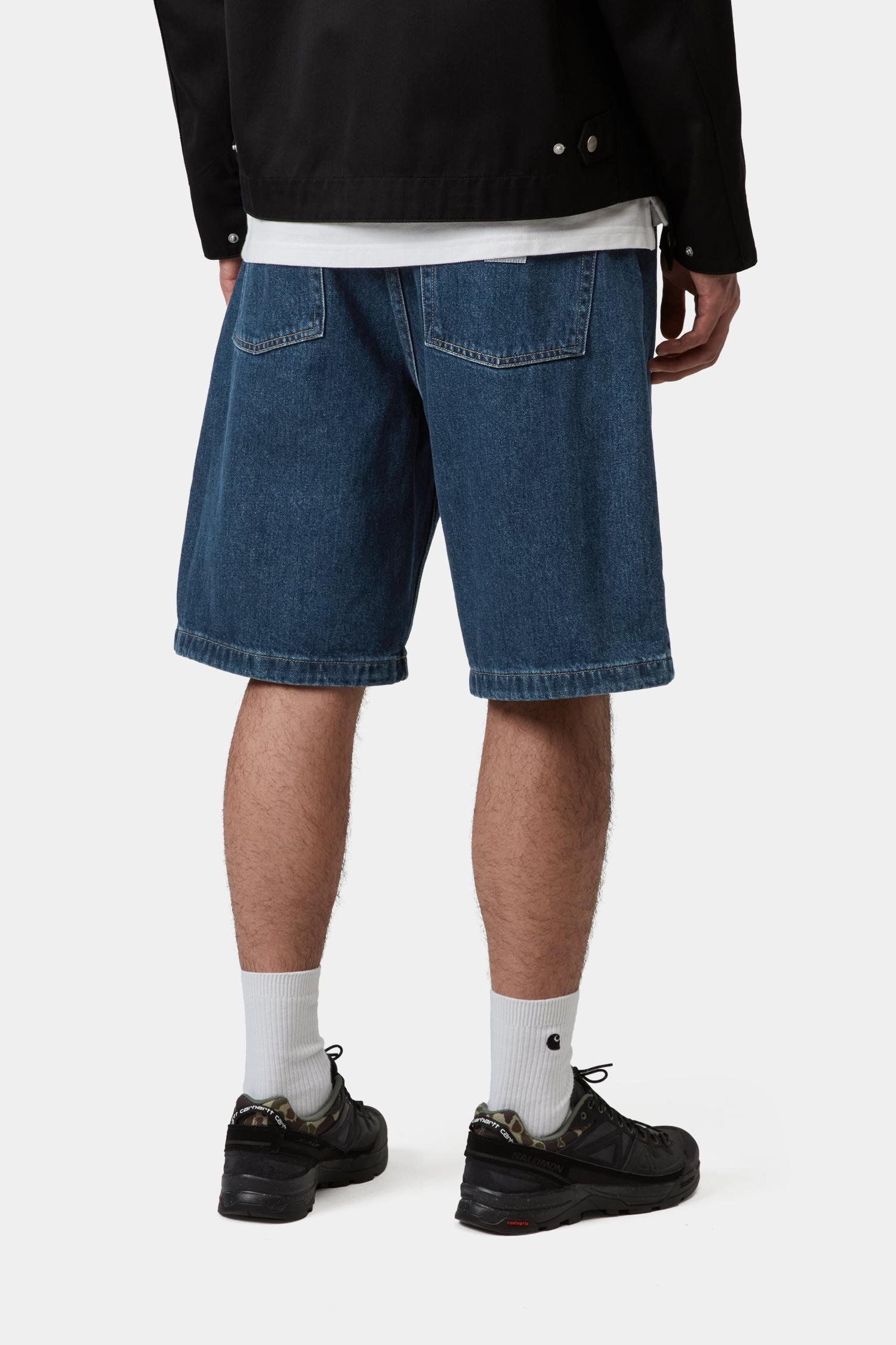 Brandon Short Blue (Stone Washed)