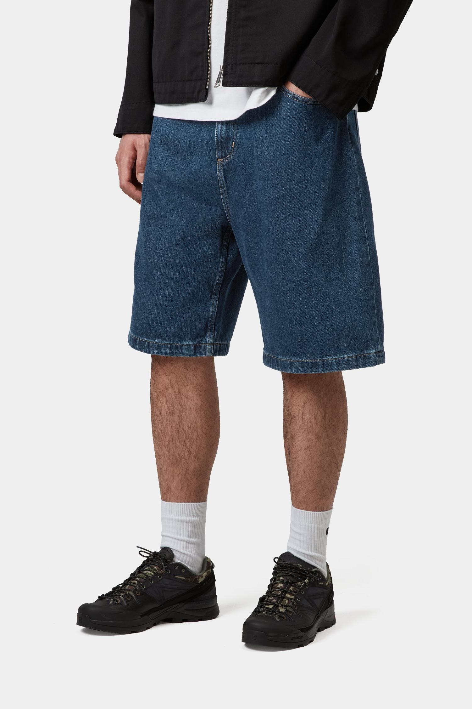 Brandon Short Blue (Stone Washed)