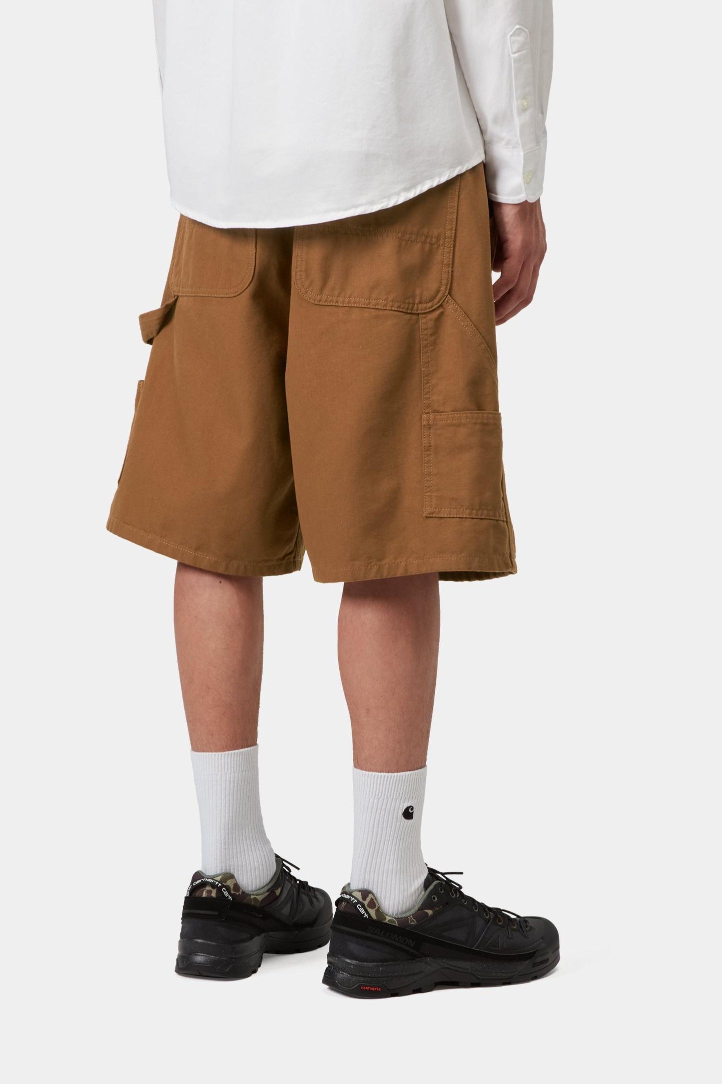 Double Knee Short - Canvas Hamilton Brown