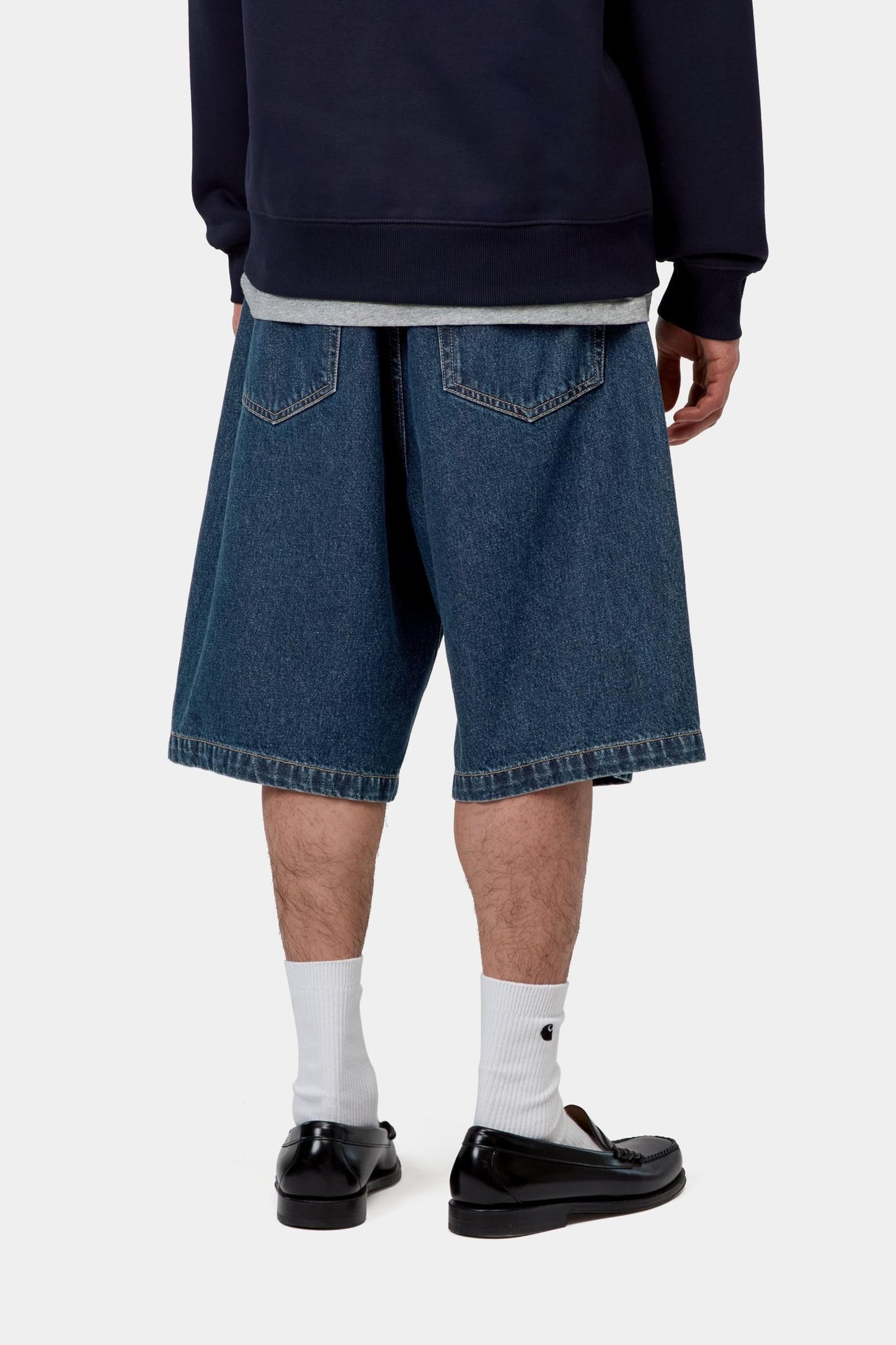 Landon Short Blue (Stone Washed)