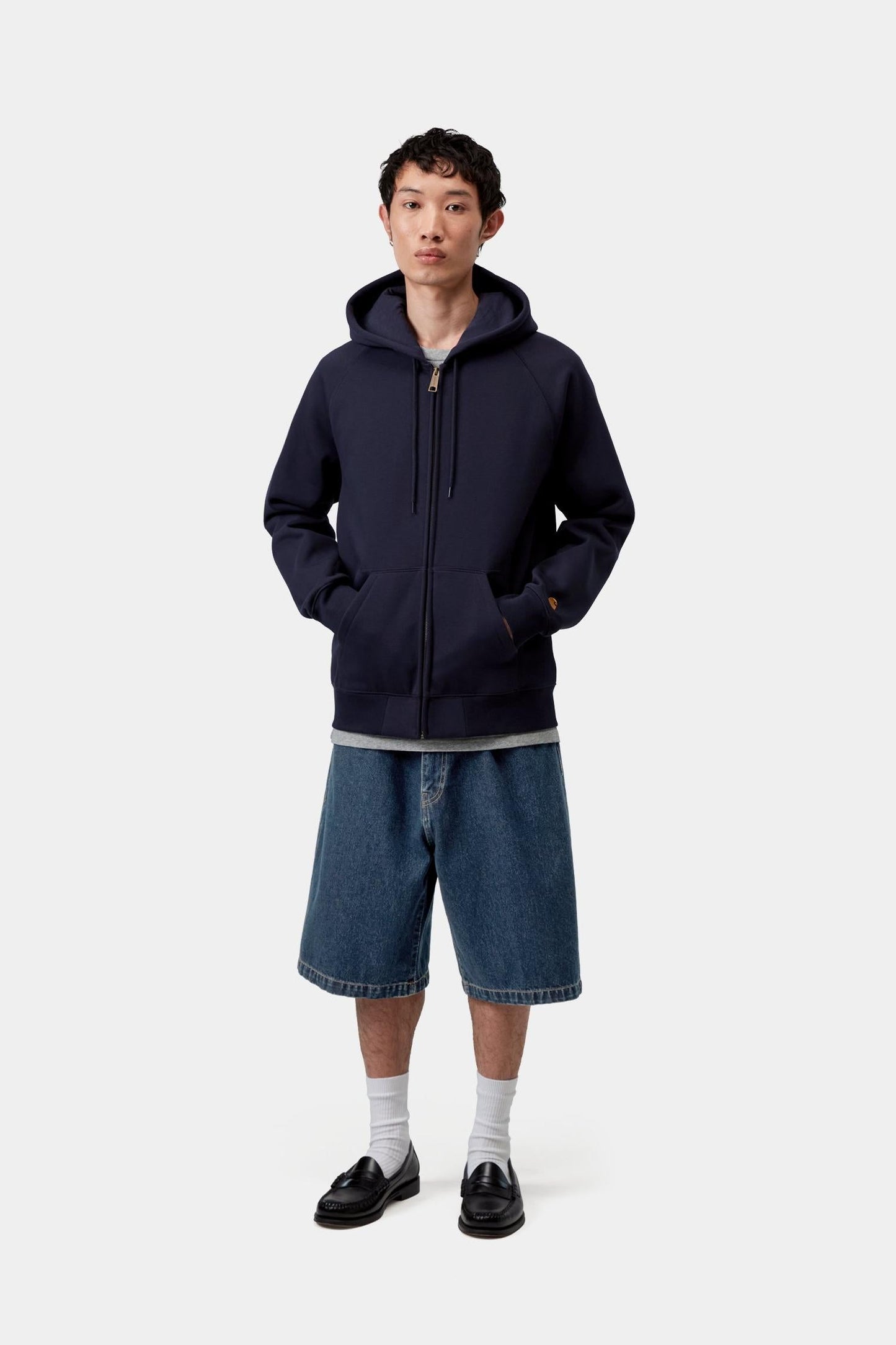 Landon Short Blue (Stone Washed)