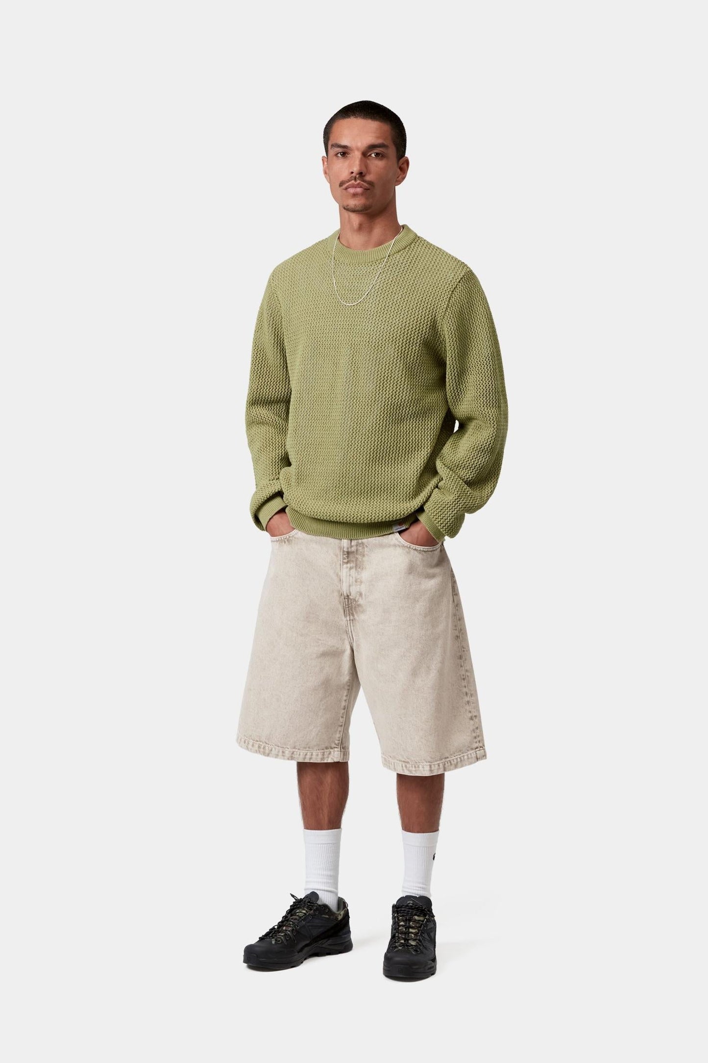 Landon Short - Color Denim Opuntia (Chalk Wash)