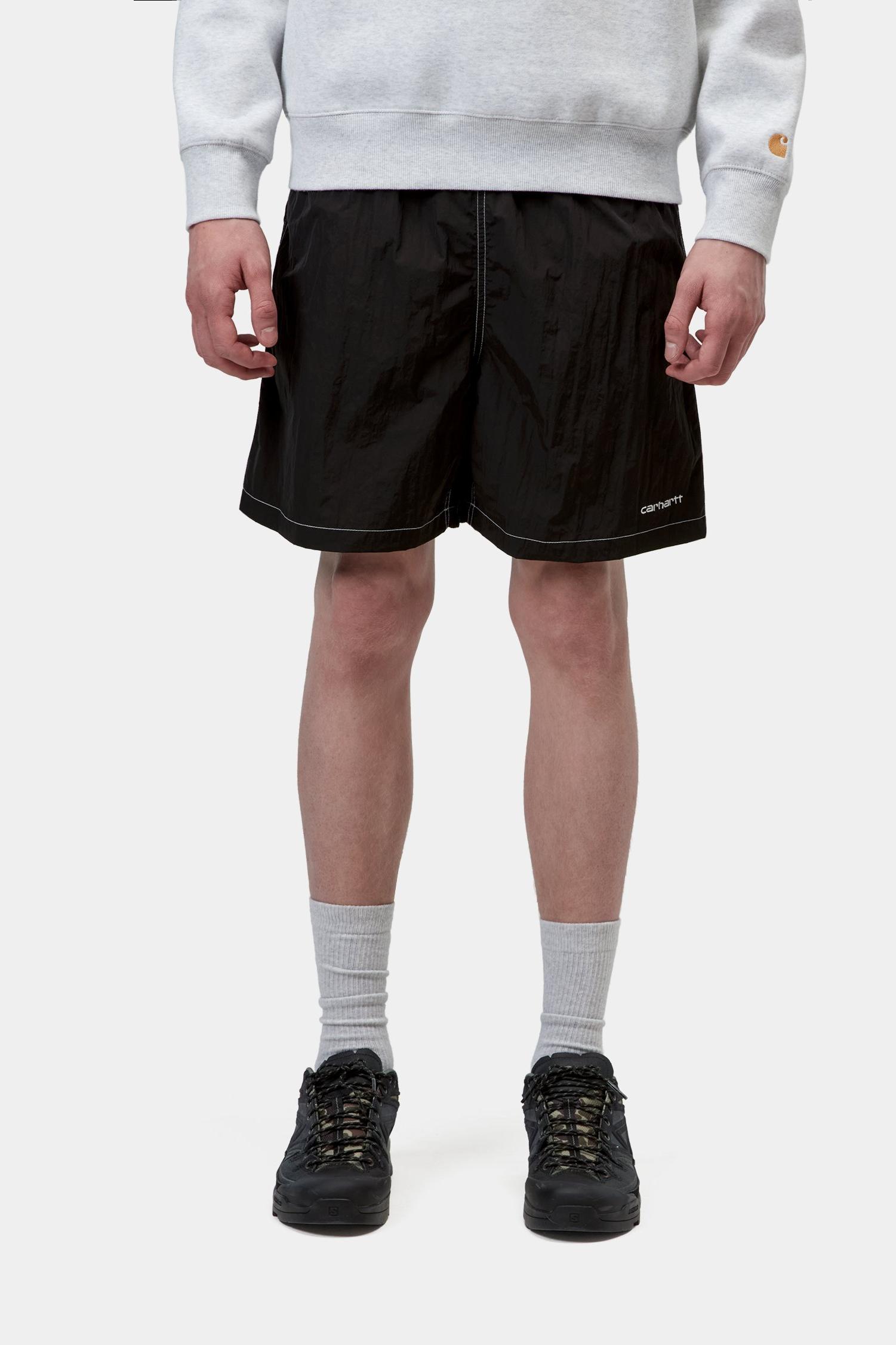 Canby Swim Trunks Black / White