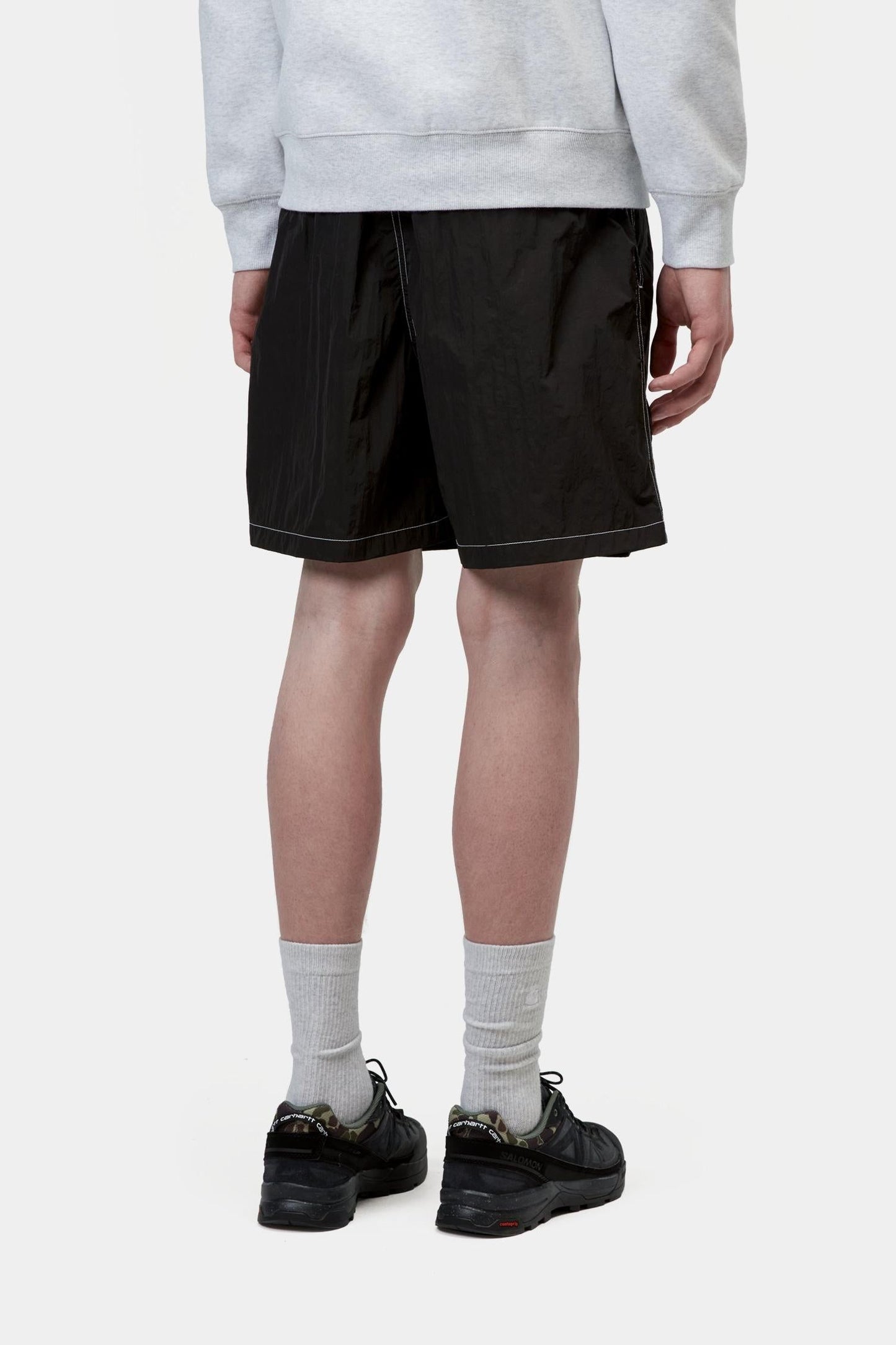 Canby Swim Trunks Black / White
