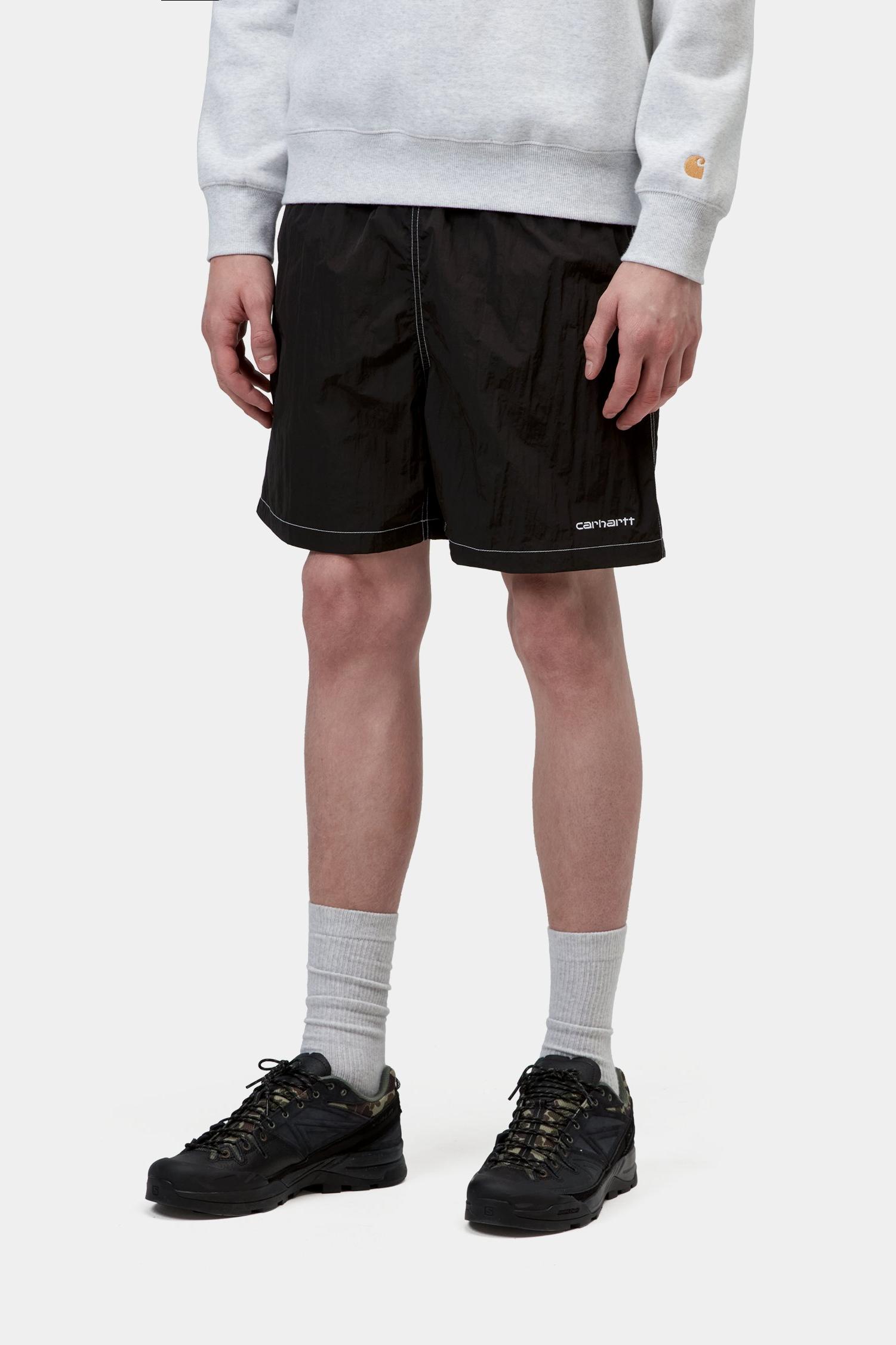 Canby Swim Trunks Black / White