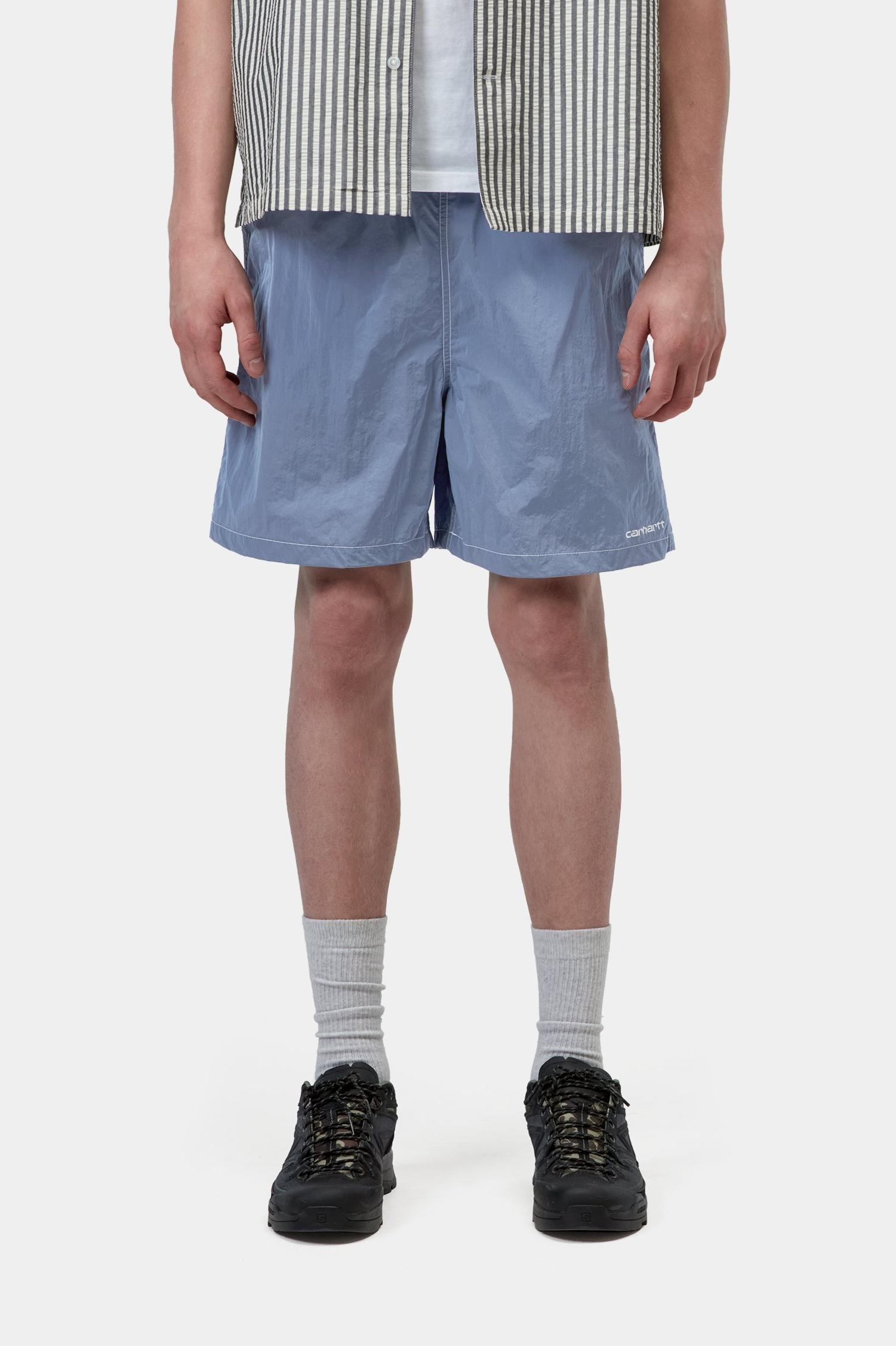 Canby Swim Trunks Gentle Blue / White
