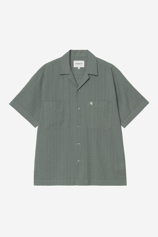 Short Sleeve Gareth Shirt Velvet Green