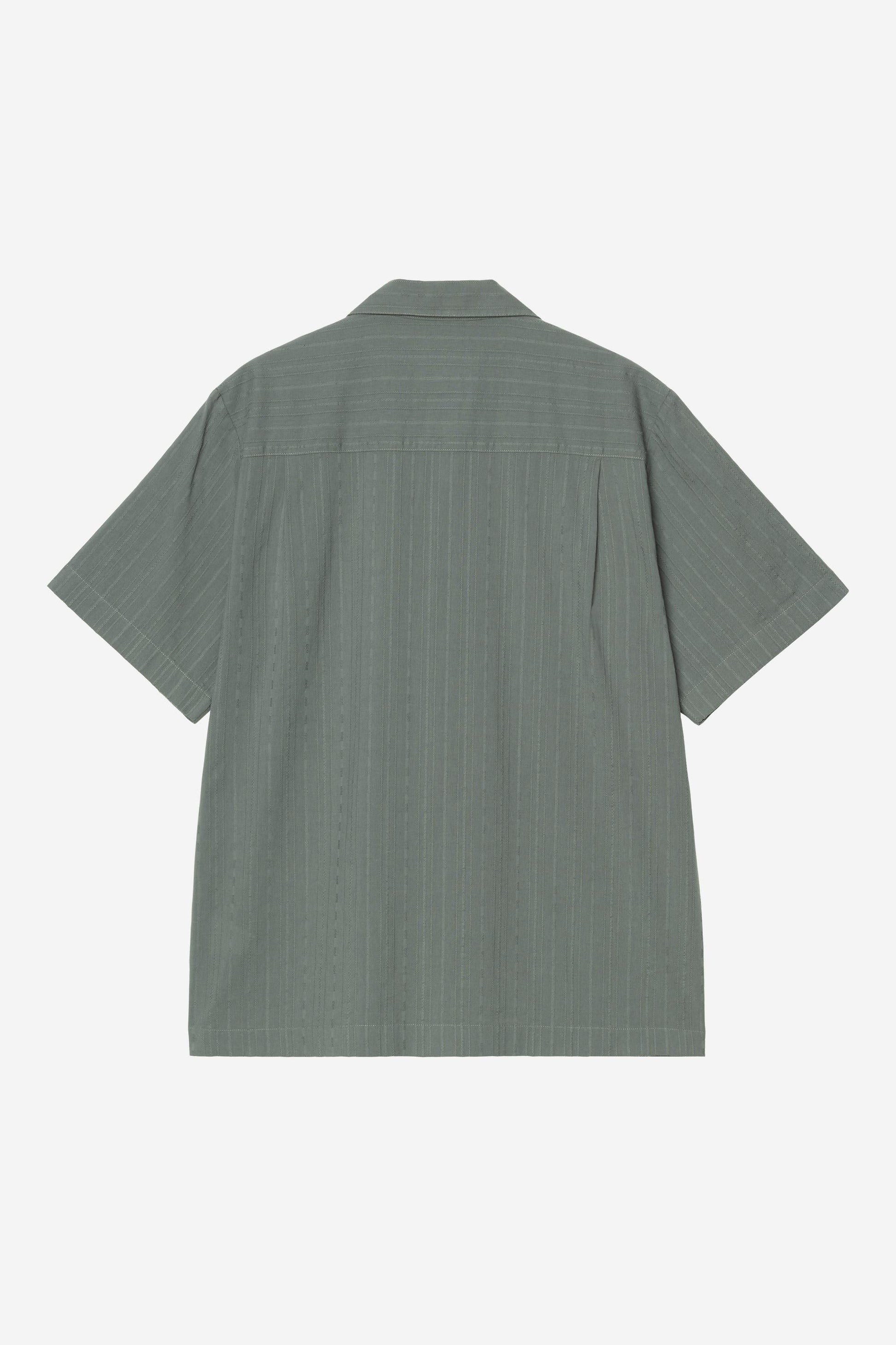Short Sleeve Gareth Shirt Velvet Green
