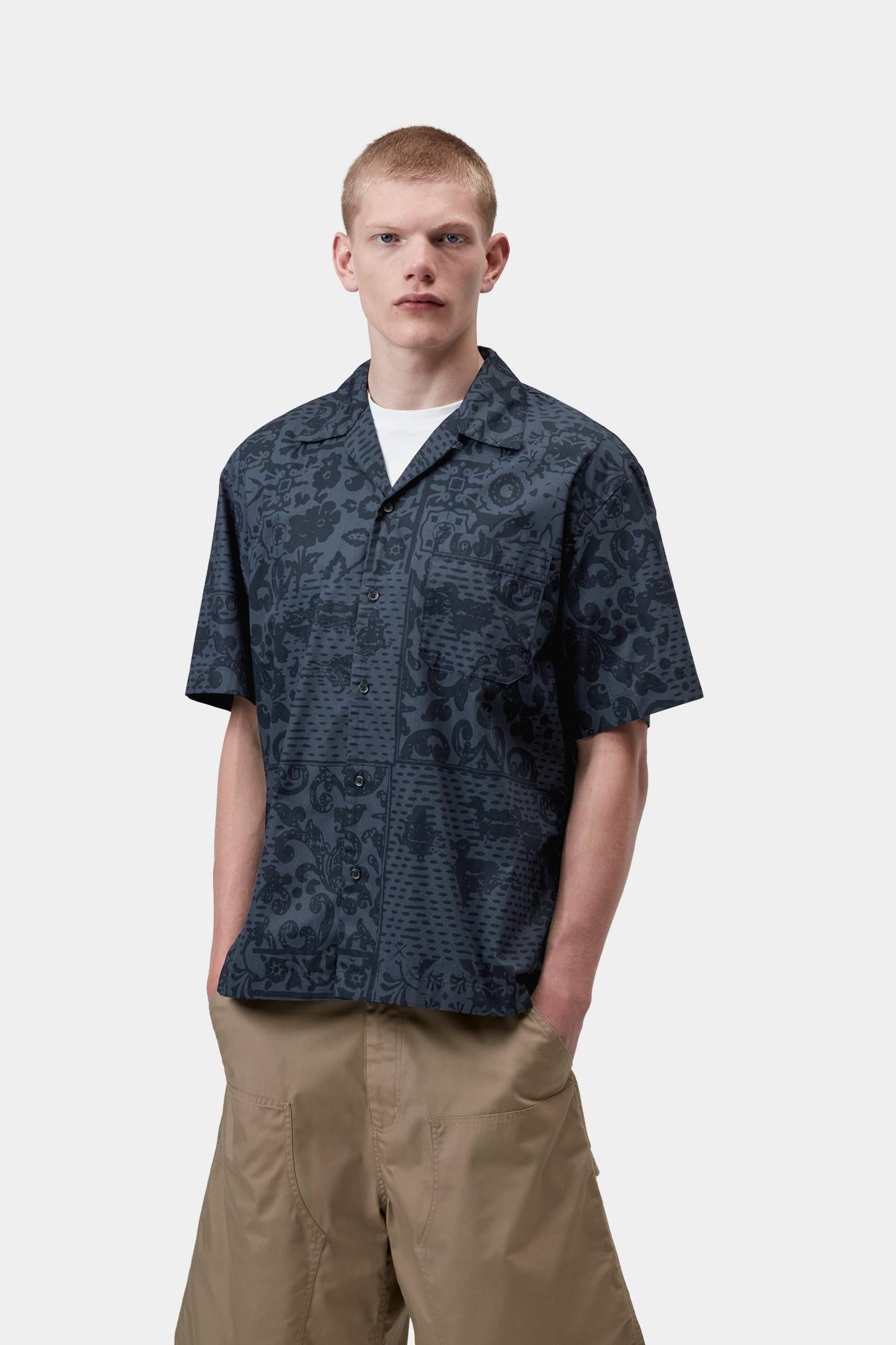 Short Sleeve Vestige Shirt Blue