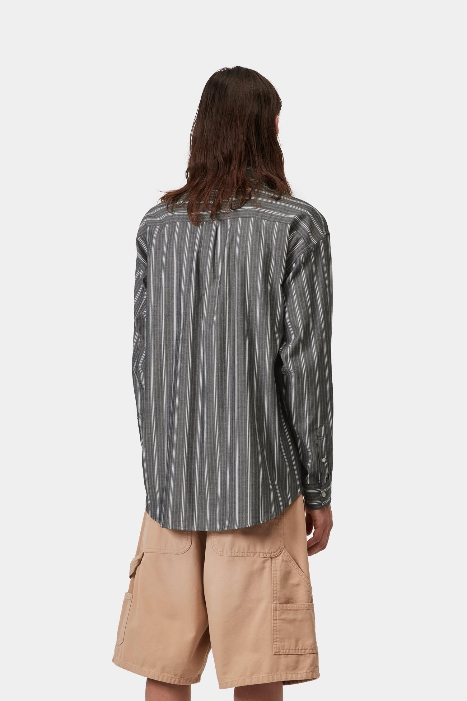 Beale Stripe Shirt Black / White