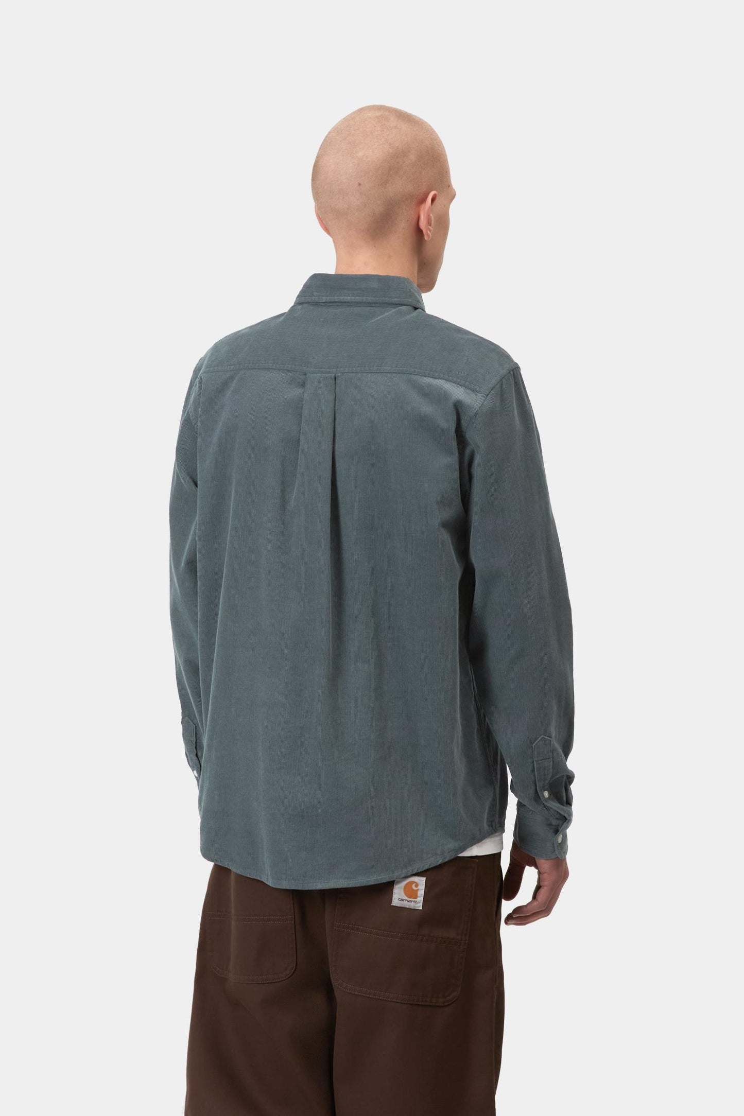 Madison Fine Cord Shirt Cozy Blue / Wax