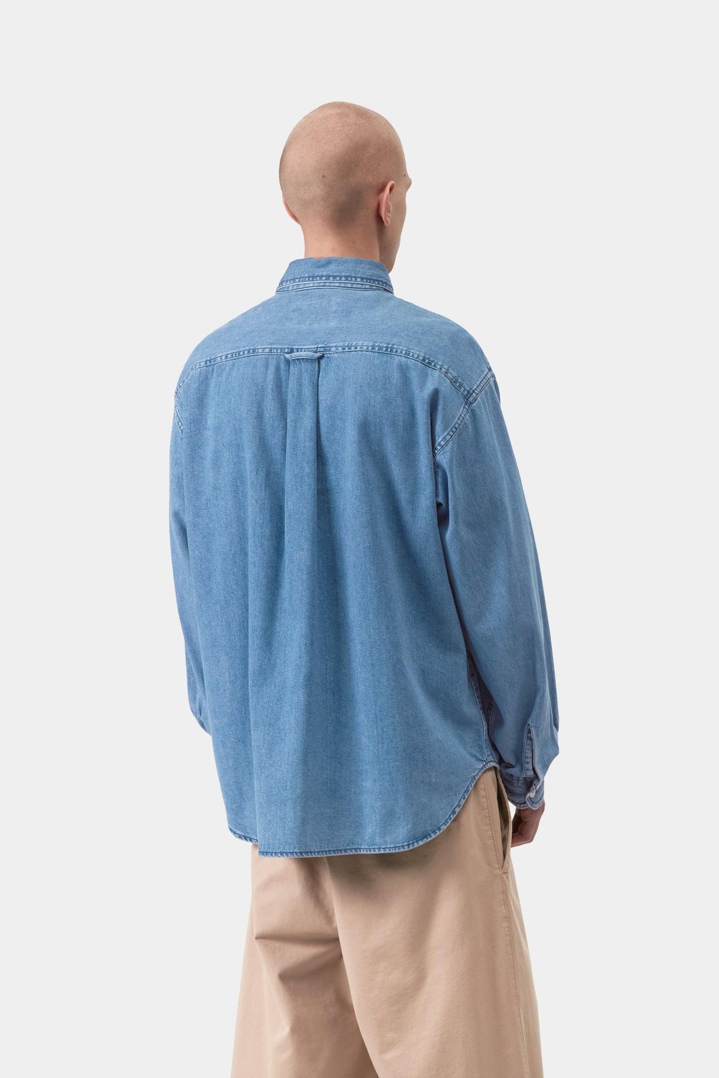 Lucas Shirt Blue (Stone Washed)