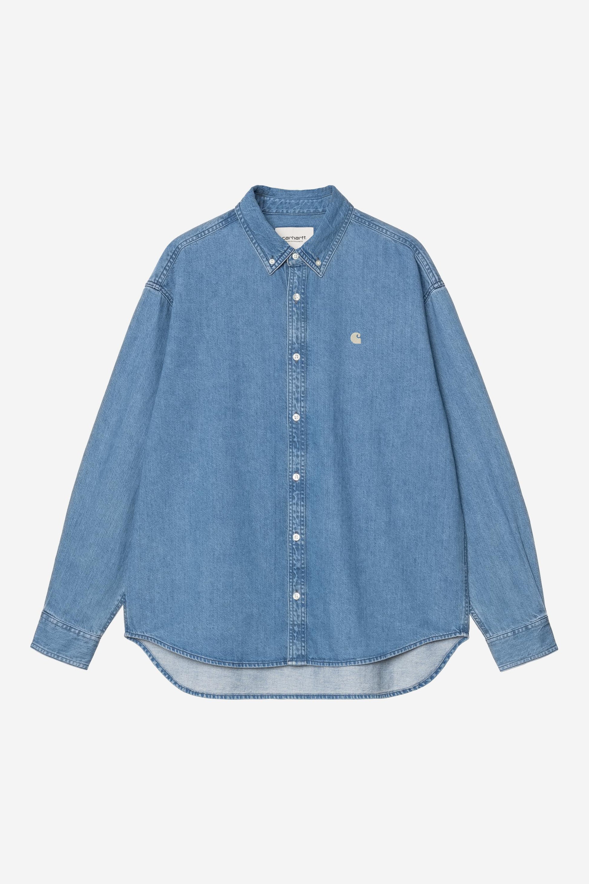 Lucas Shirt Blue (Stone Washed)