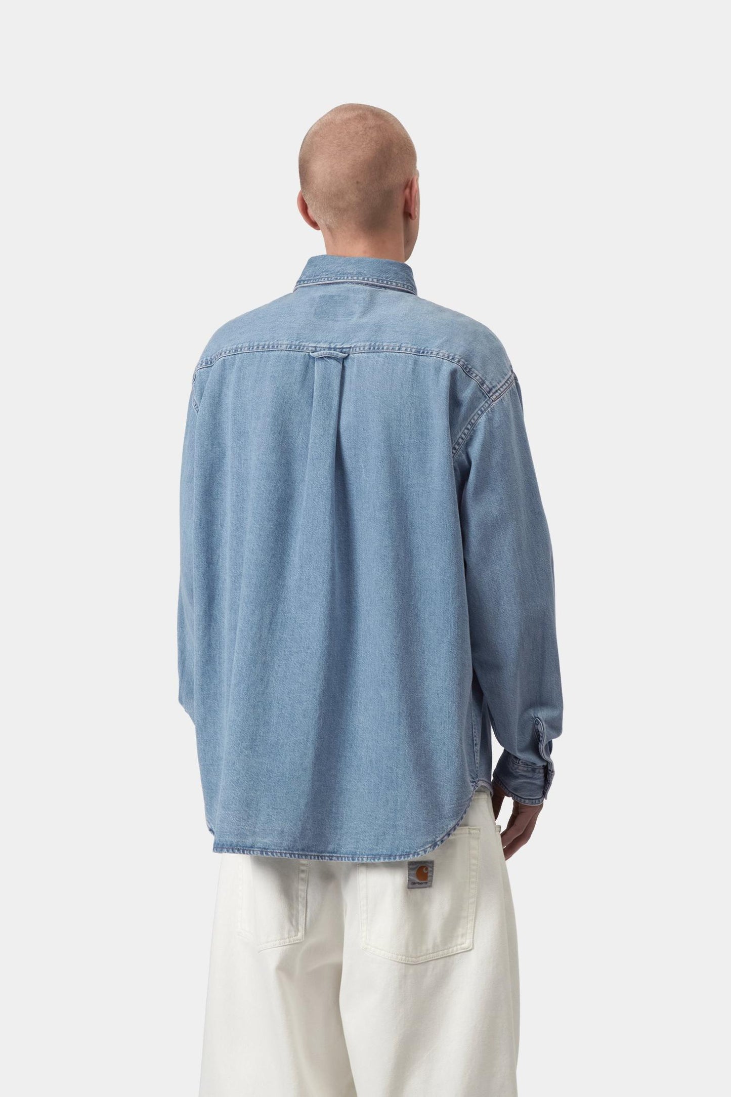 Lucas Shirt Blue (Bleached)